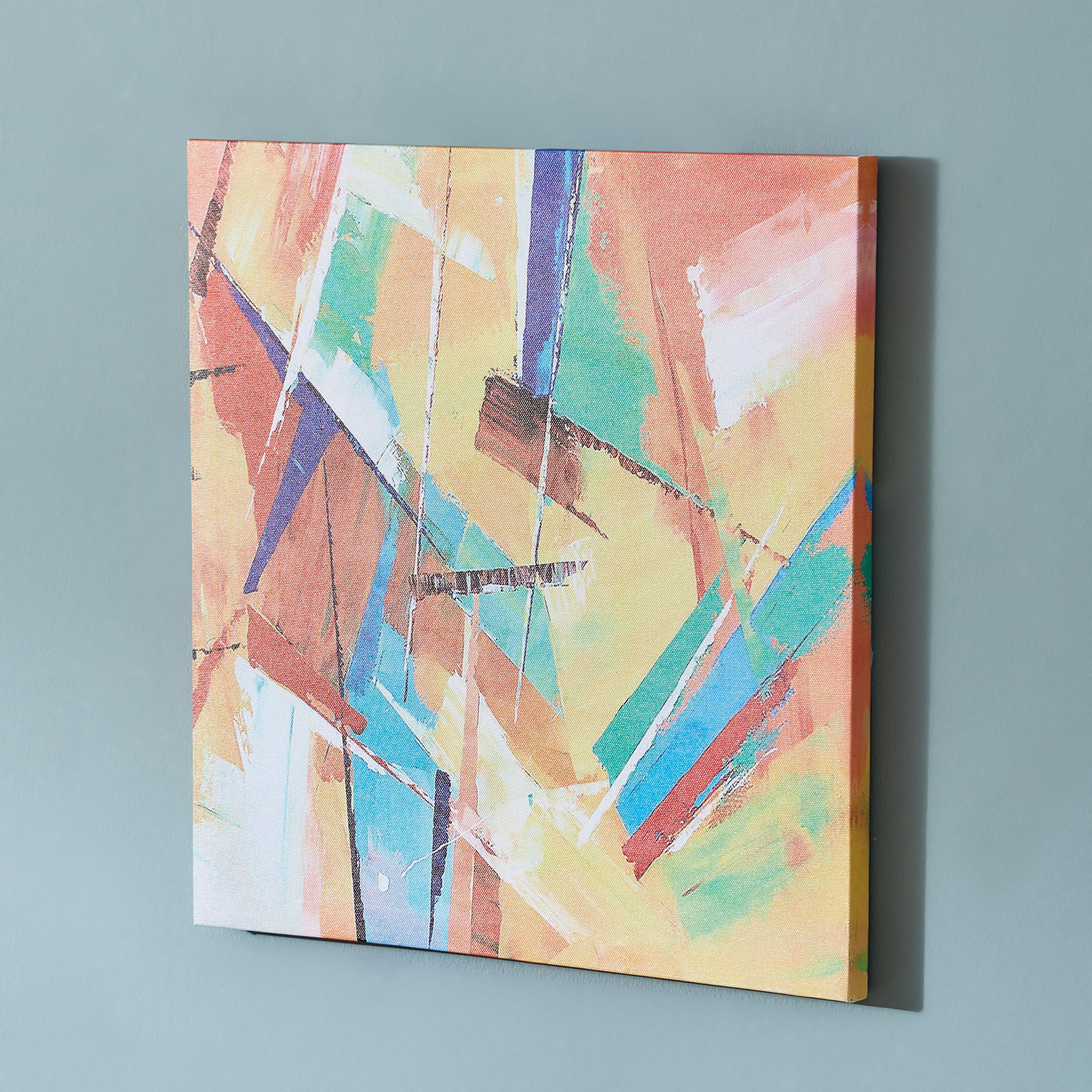 زينة حائط بطبعات ملوّنة من تريجرز - 40x40x1.8 سم-hbxhomeware-hbxdecorandfurnishings-image-2