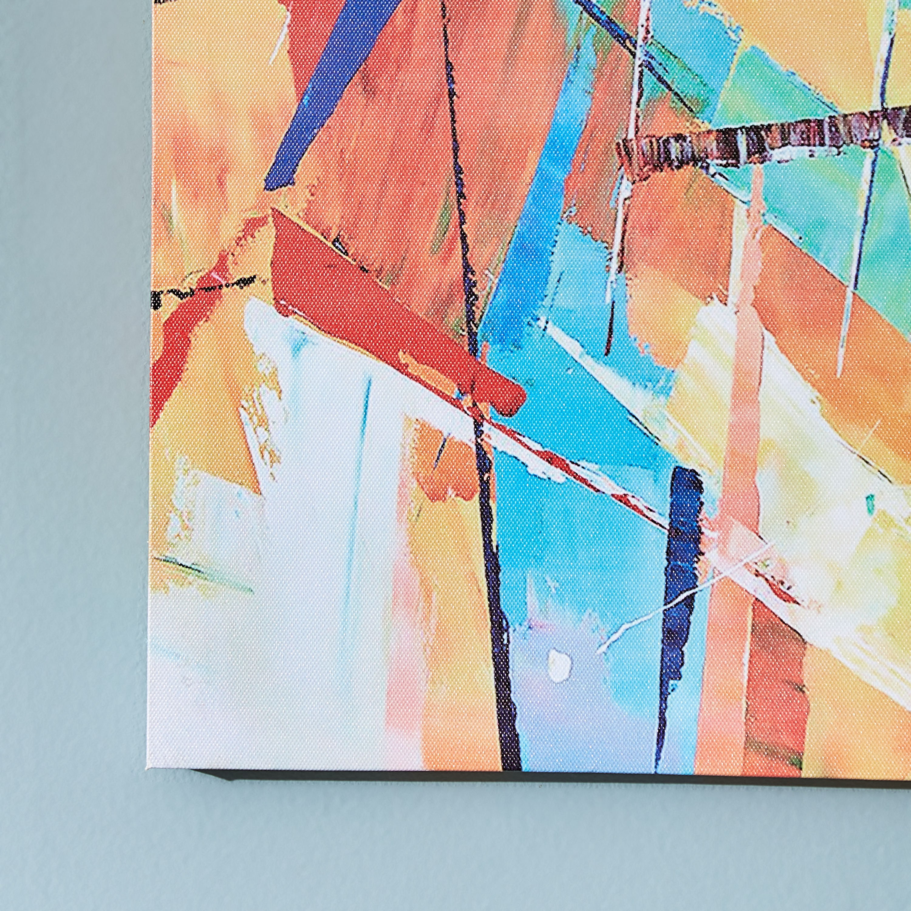 زينة حائط بطبعات ملوّنة من تريجرز - 40x40x1.8 سم-hbxhomeware-hbxdecorandfurnishings-image-3