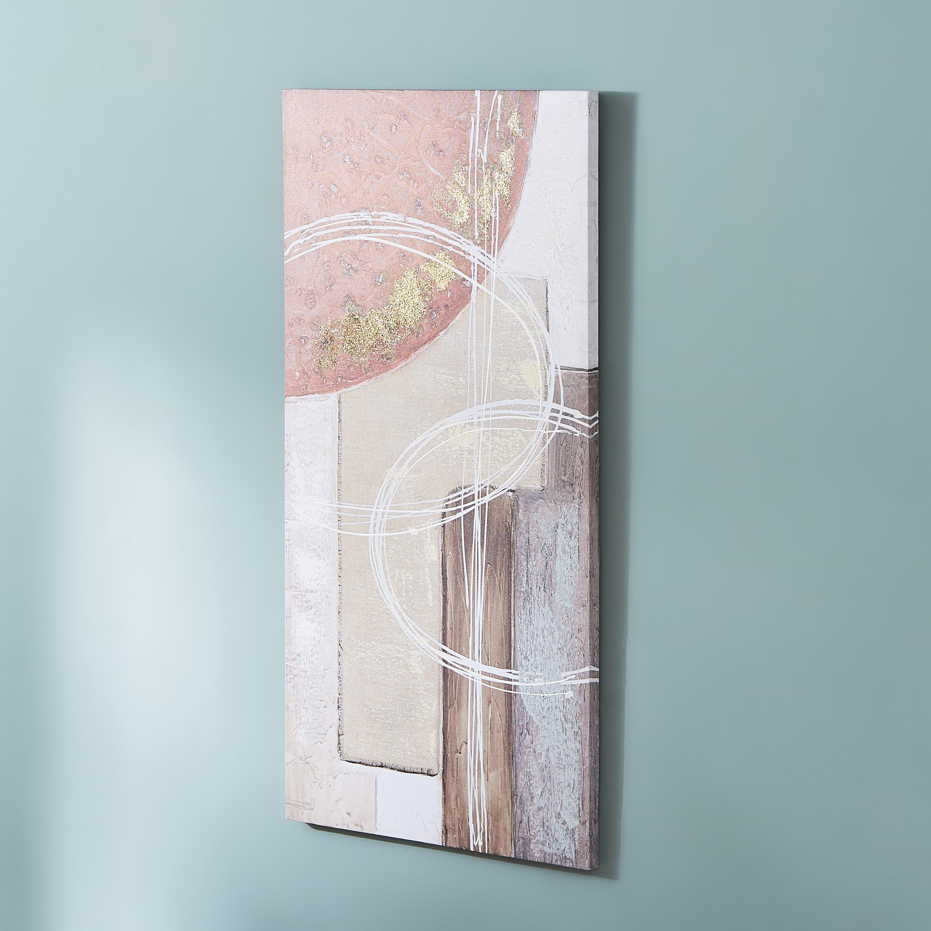 زينة حائط دائرية بتصميم تجريدي من تريشرز - 50x100x2.5 سم-hbxhomeware-hbxdecorandfurnishings-image-2