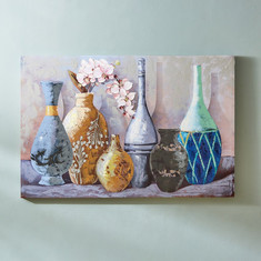 Treasures Vase Collection Wall Art - 80x120x3 cms