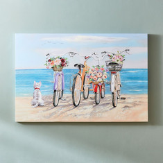 Treasures Friends Canvas Framed Picture - 60x90x2.5 cms