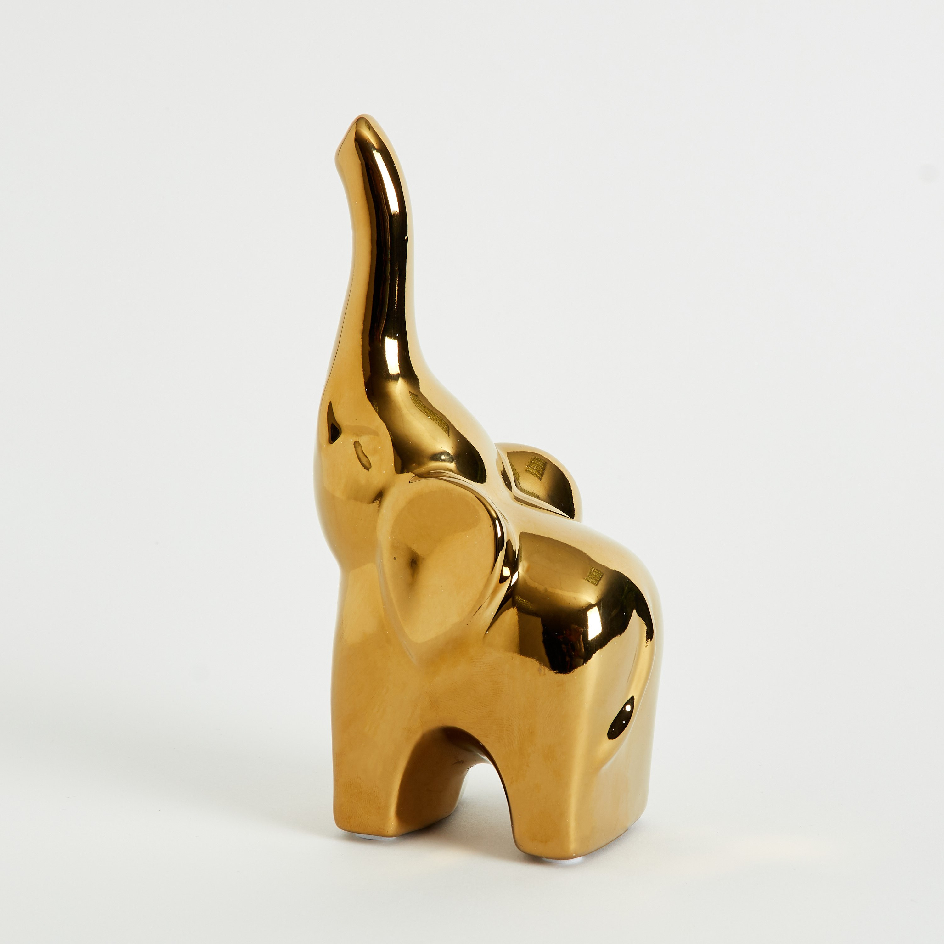 تمثال فيل صغير سيراميك من ألوها - 9x6x18 سم-hbxhomeware-hbxkidsandyouth-image-5