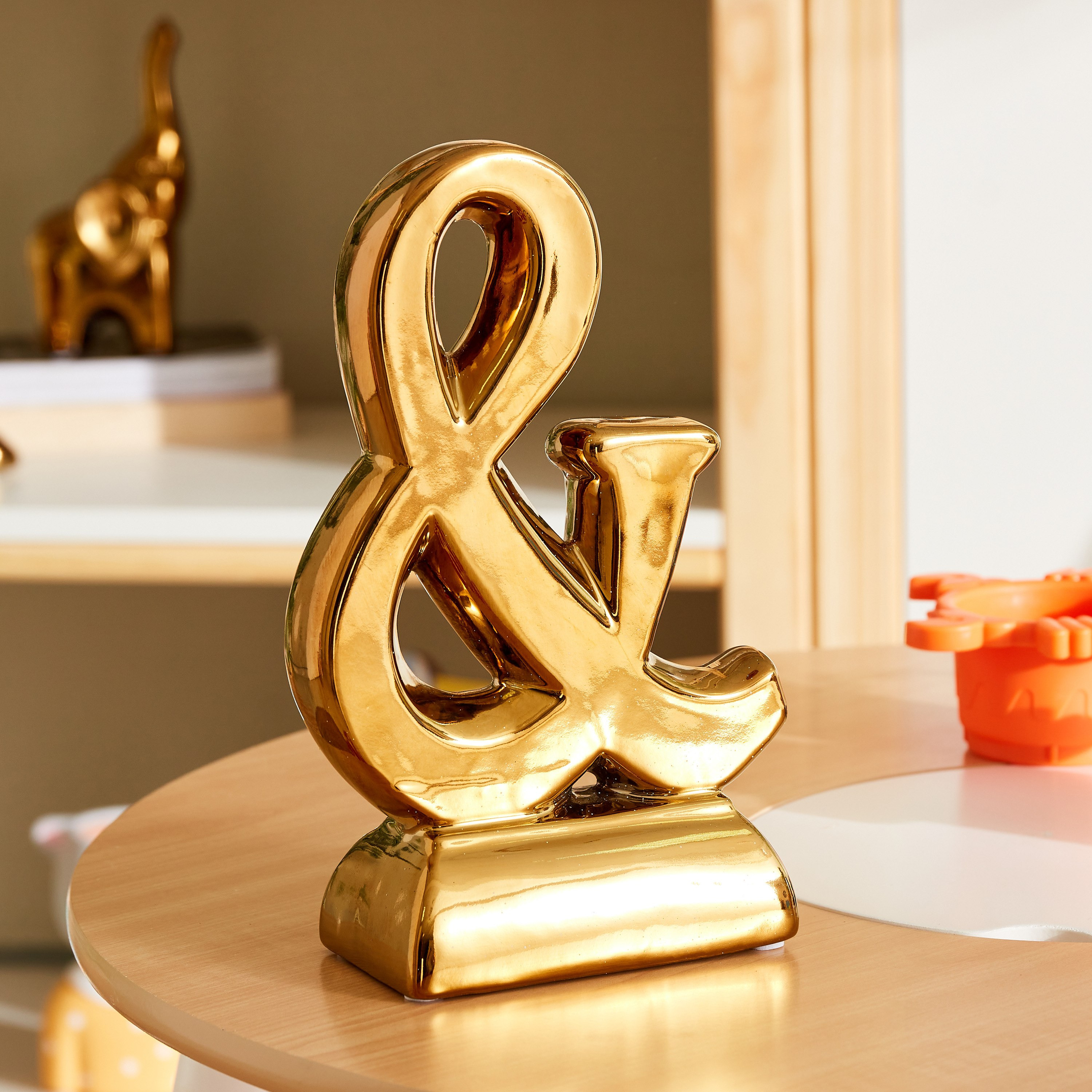 قطعة ديكور سيراميك من ألوها - 14x7x22 سم-hbxhomeware-hbxkidsandyouth-image-1