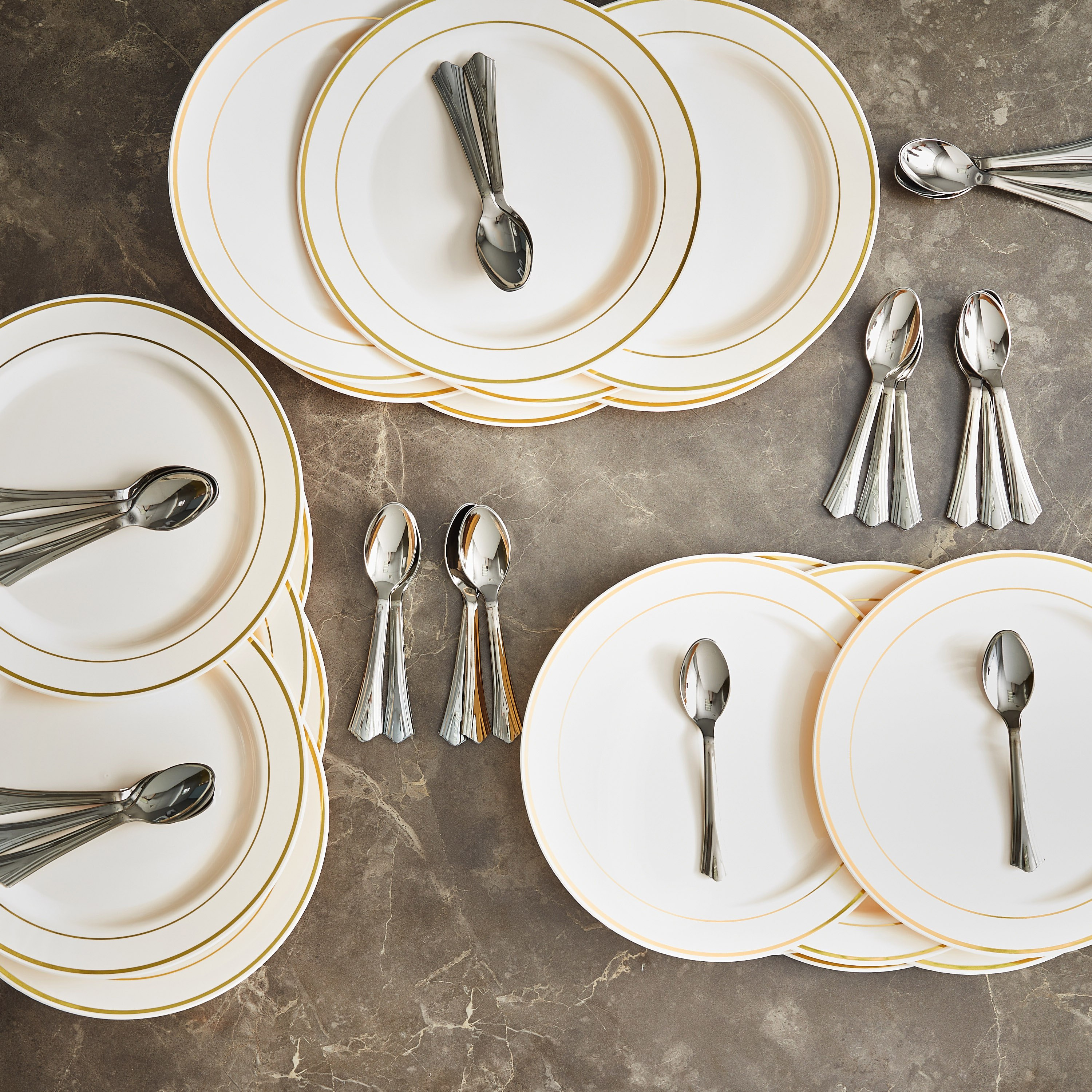 صحون عشاء وملاعق 50 قطعة من فالكون-hbxdecorandfurnishings-homeaccessories-novelties-image-1