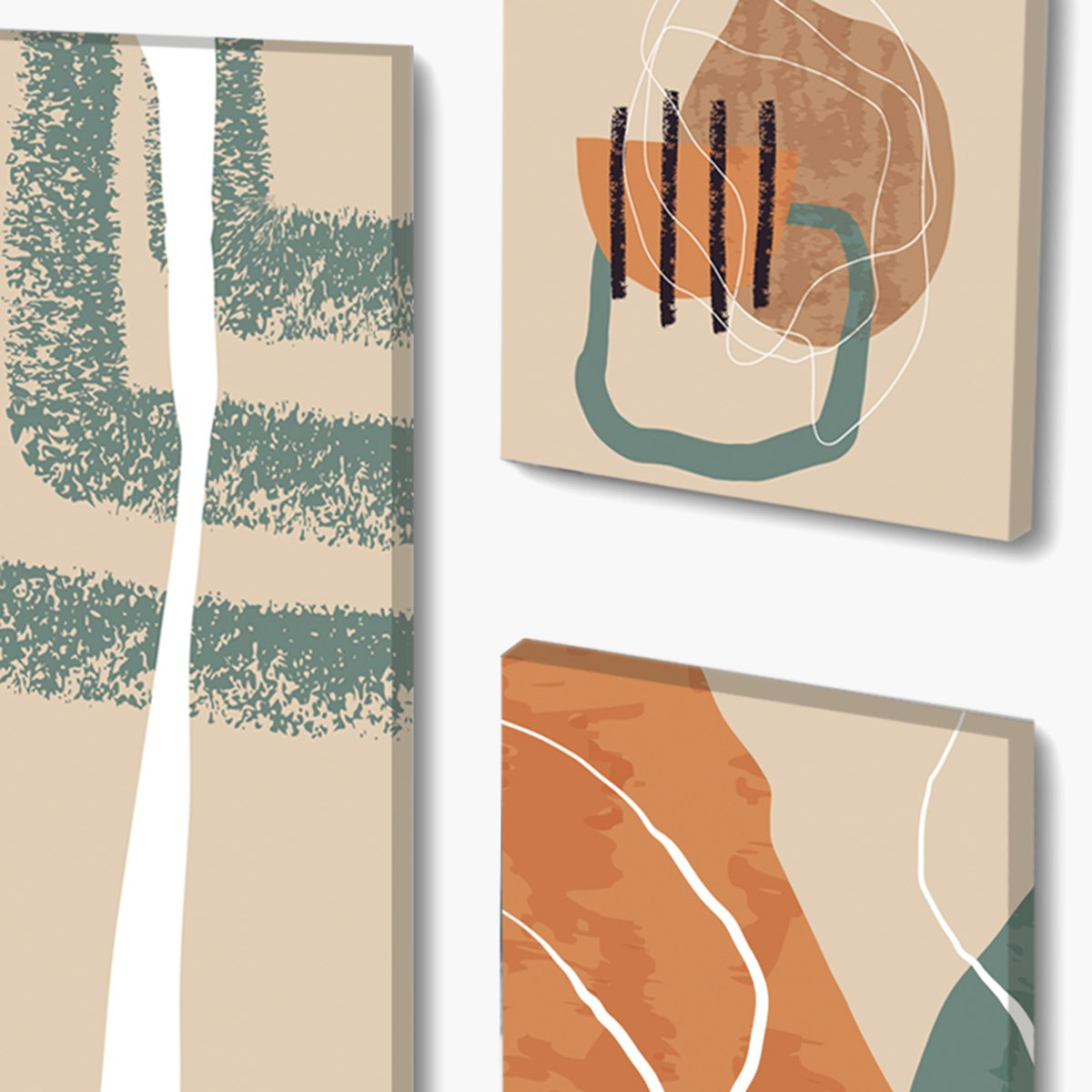 Alora 5-Piece Modern Earthy Shades Framed Picture Set-hbxhomeware-hbxdecorandfurnishings-image-3