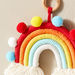 Bonjour Decorative Fabric Hanging Rainbow - 20x20 cm-Wall Art-thumbnailMobile-2