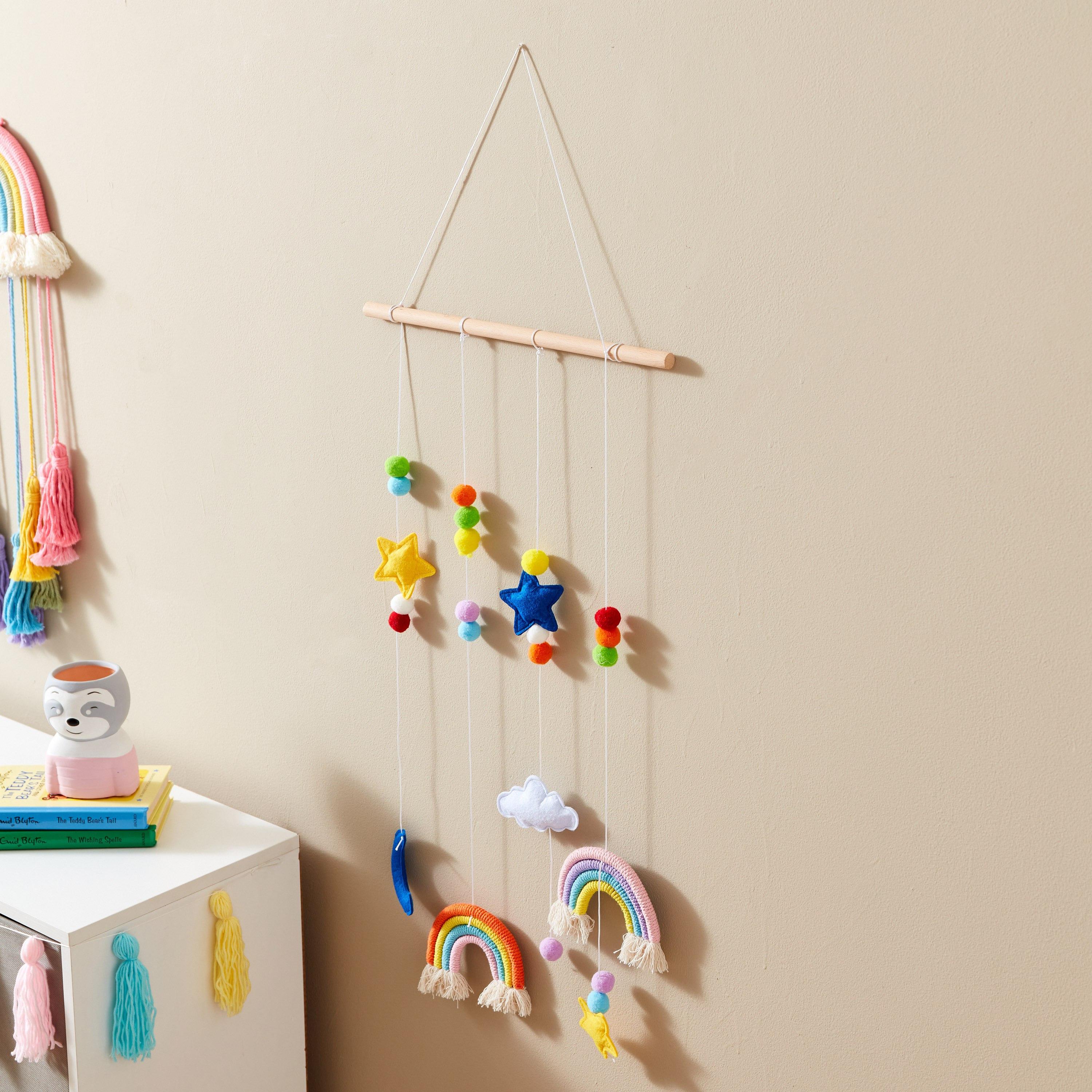 زينة نجوم معلقة قماش من بونجور - 30x100 سم-hbxhomeware-hbxkidsandyouth-image-2