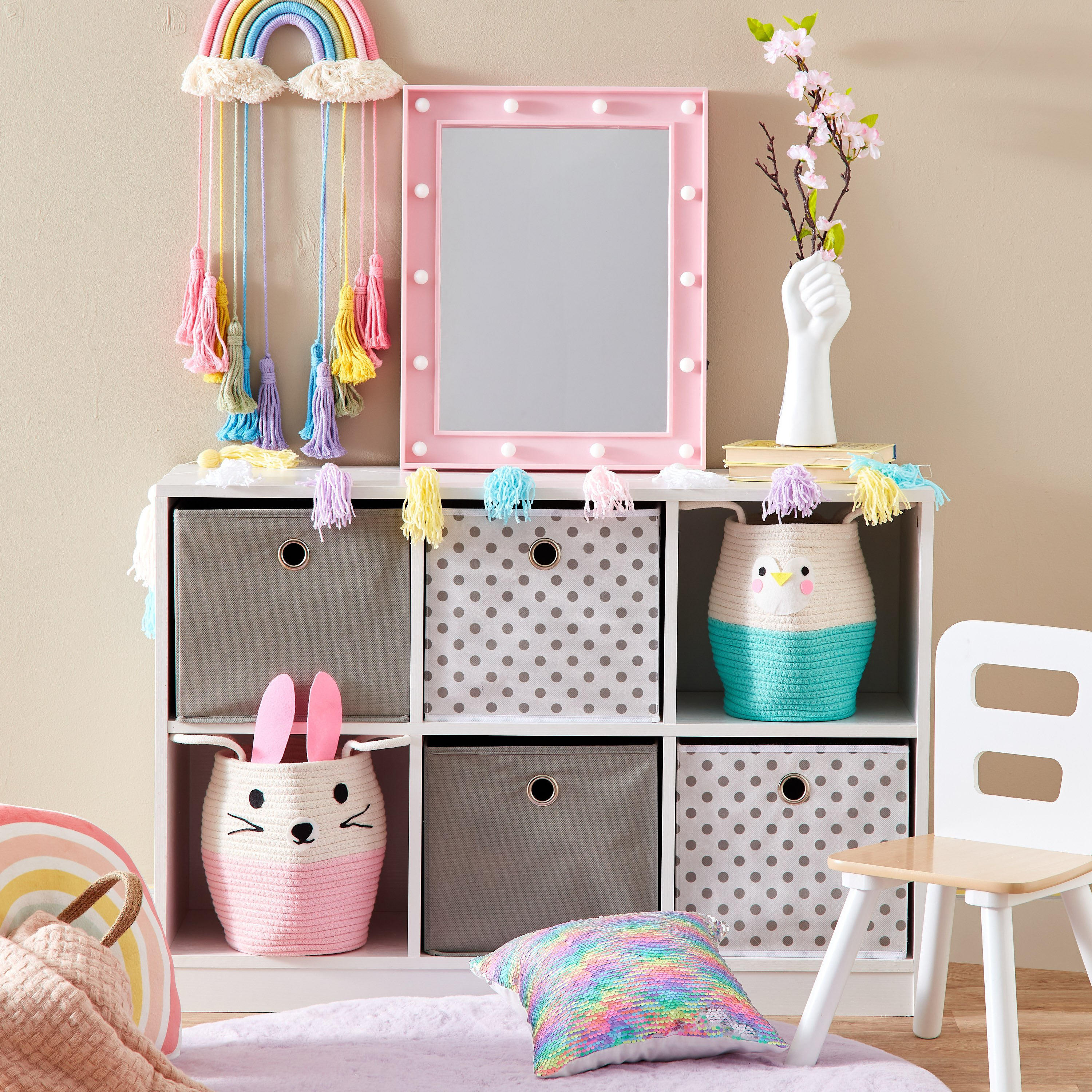 سلة تخزين بتصميم حبل قطن سامر من تاراوس - 17x25x22 سم-hbxhomeware-hbxkidsandyouth-image-5