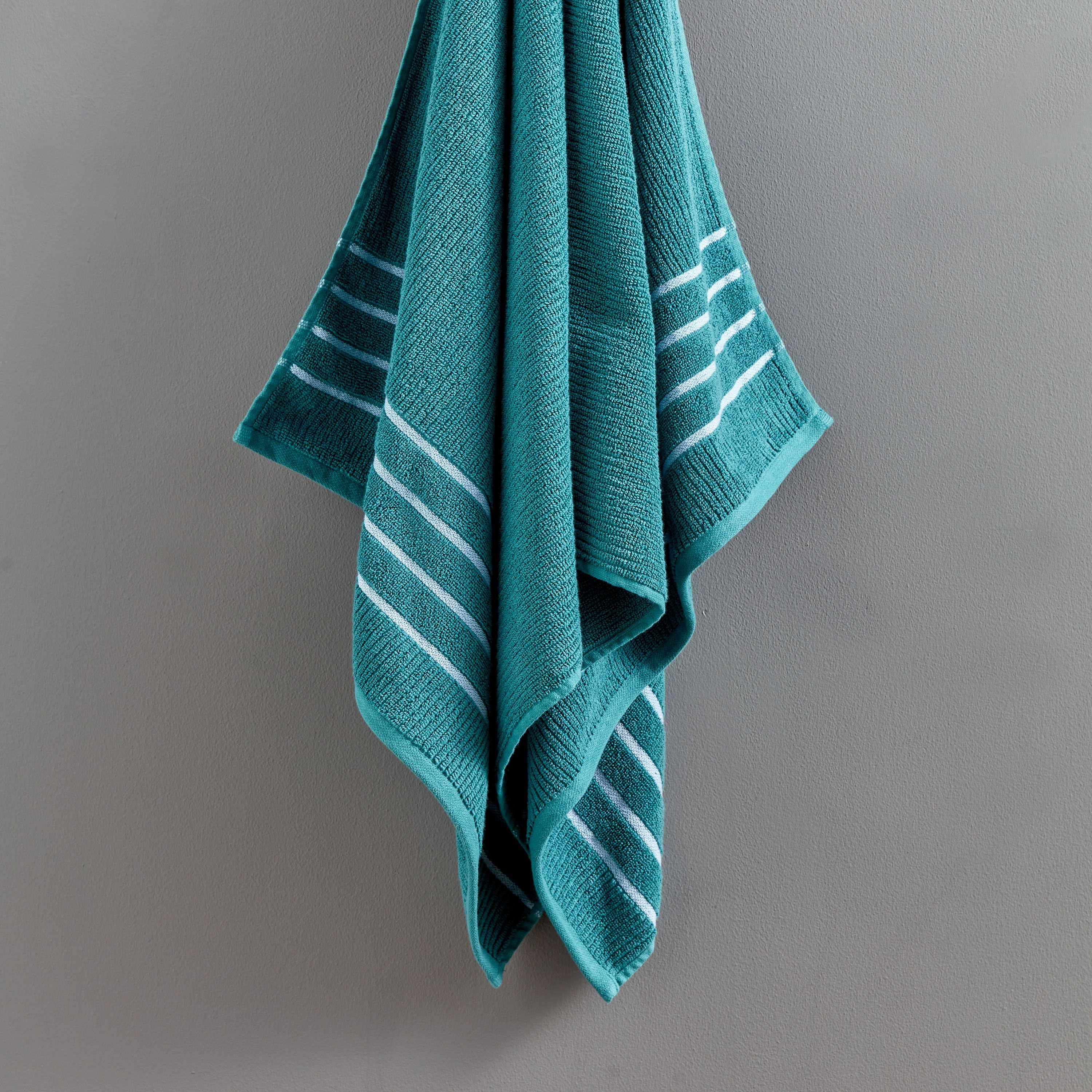 Mateo Ribbed Cotton Bath Towel - 68x136 cm-hbxbathroom-bathroomtextiles-image-2