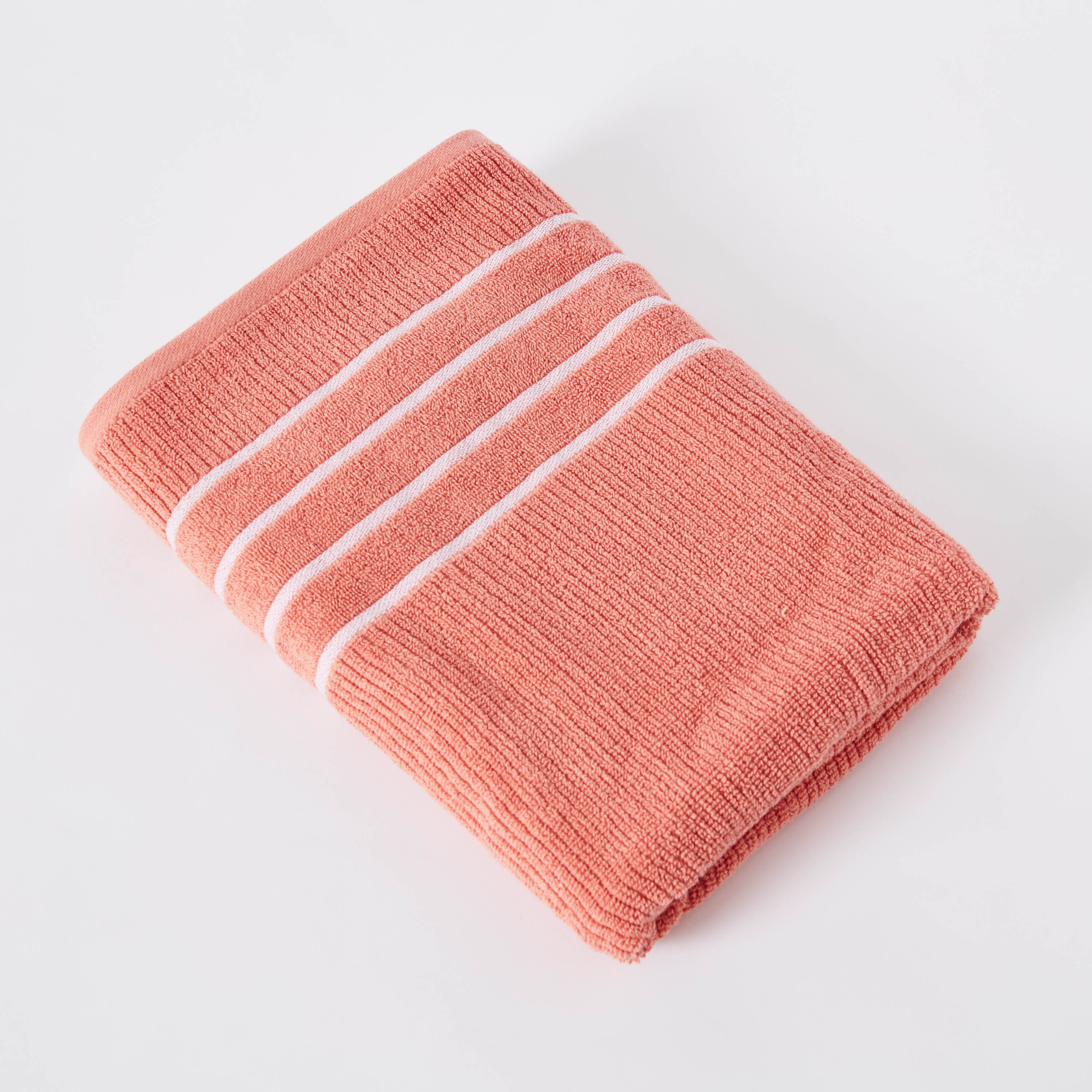 منشفة حمام قطن مضلعة من ماتيو - 136x68 سم-hbxbathroom-bathroomtextiles-image-5