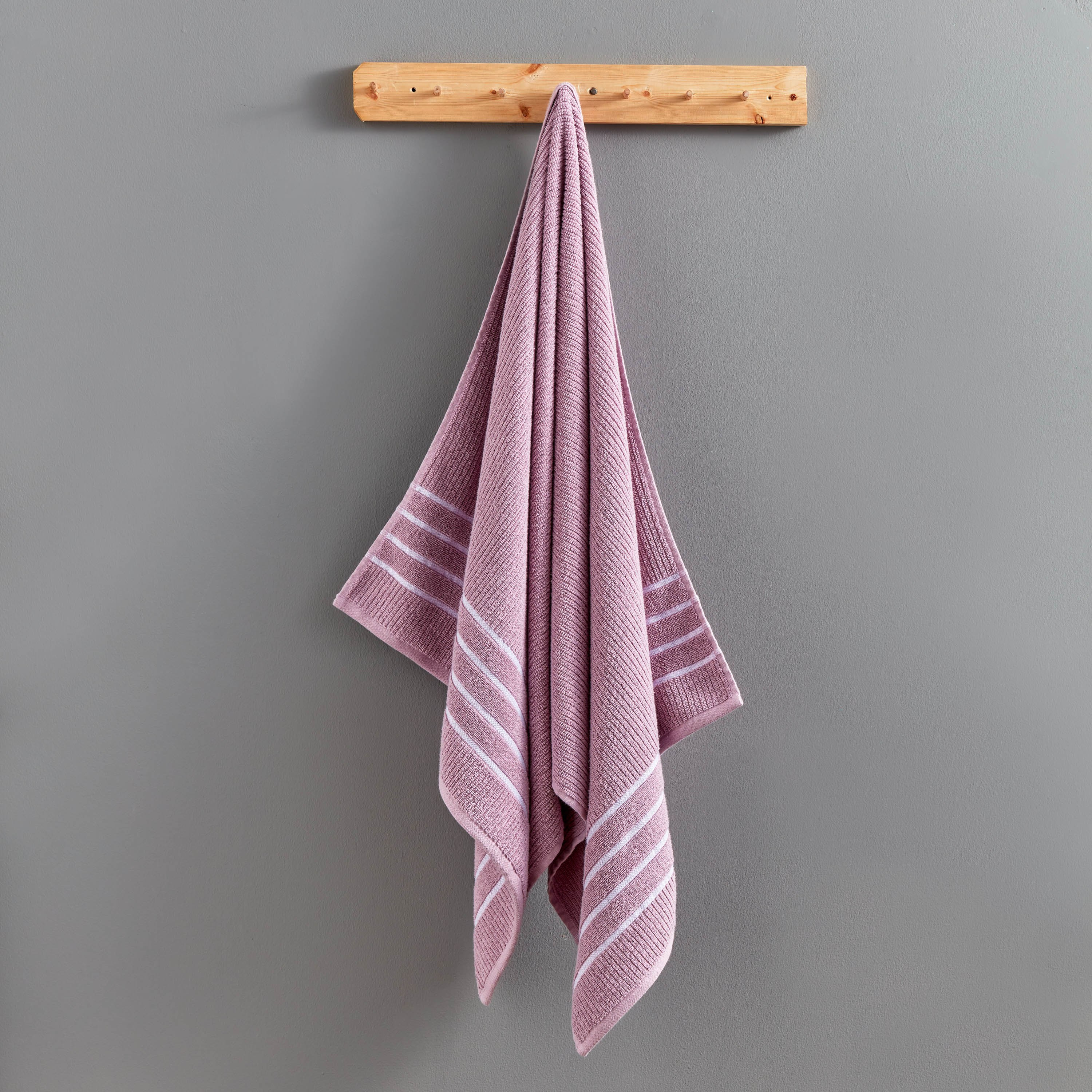 Mateo Ribbed Cotton Bath Towel - 68x136 cm-PROMO_HB_AE_B2G2_011025-image-1