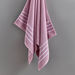 Mateo Ribbed Cotton Bath Towel - 68x136 cm-Bathroom Textiles-thumbnail-1