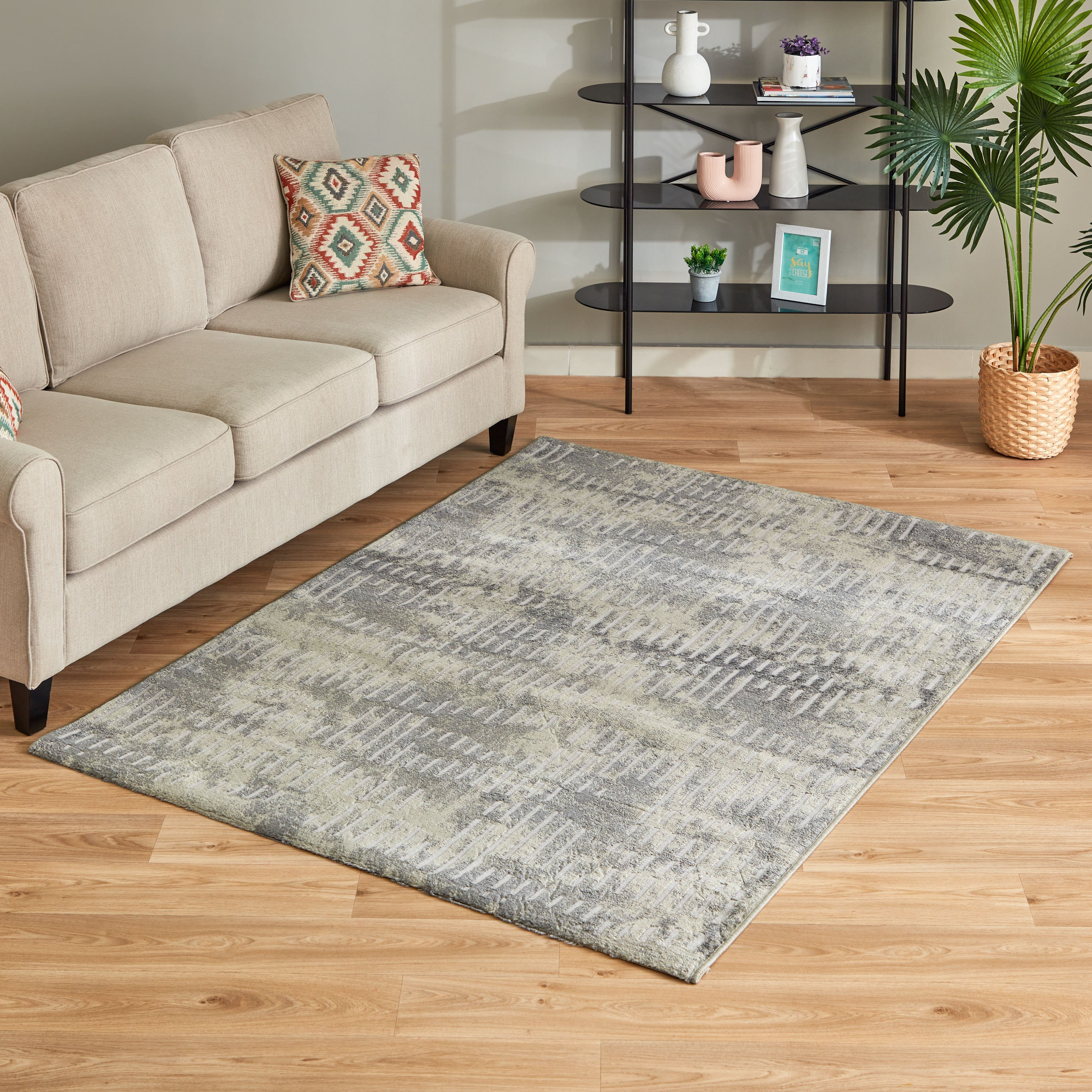 سجادة مقاومة للبقع من مشاعل آليا - 150x200 سم-hbxdecorandfurnishings-floorcoverings-rugs-image-1