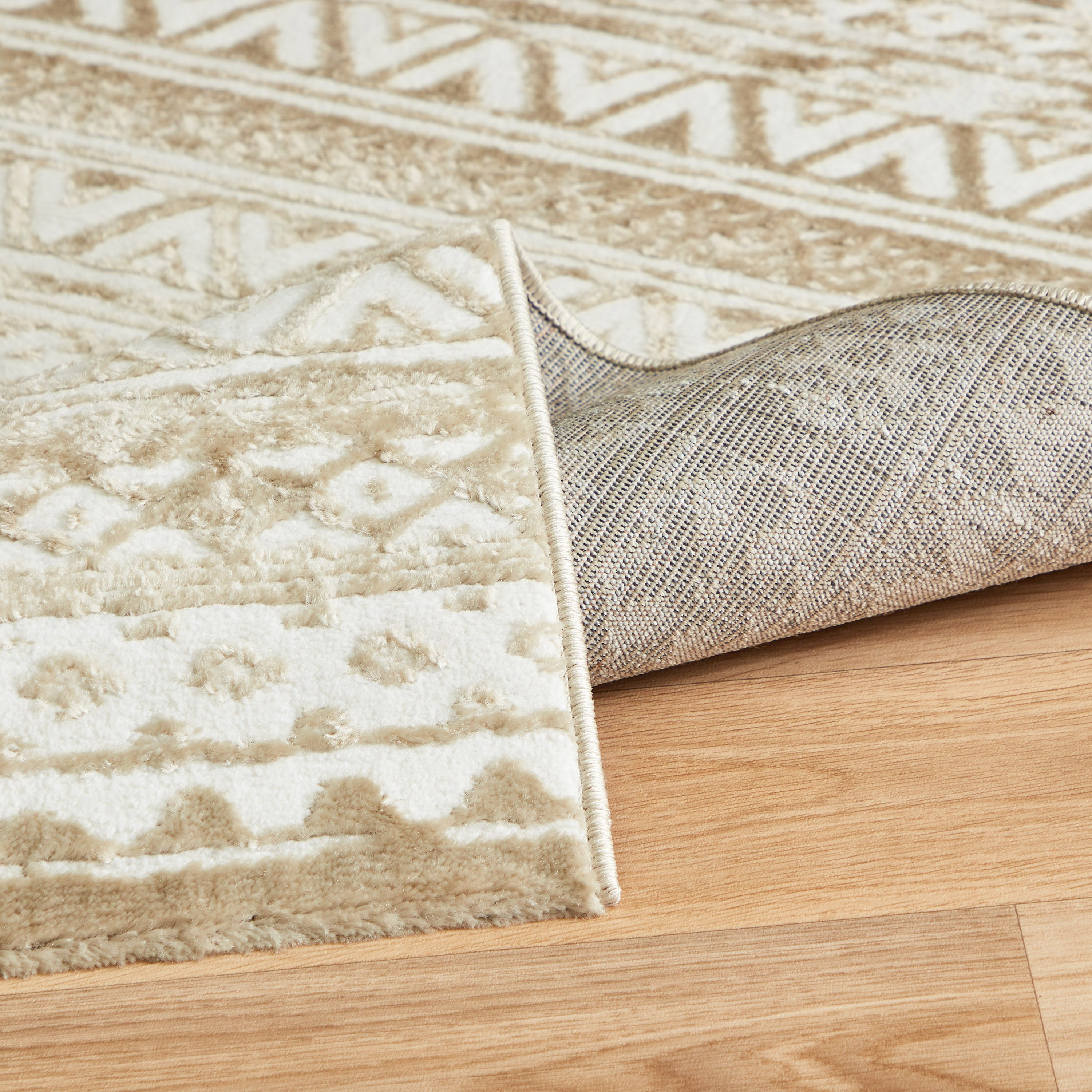 سجادة بولي بروبليين مقاومة للبقع من مشاعل آفيا - 110x160 سم-hbxdecorandfurnishings-floorcoverings-rugs-image-4