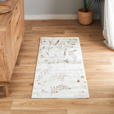 Mahreen Bloom Stain Resistant Rug - 60x150 cms