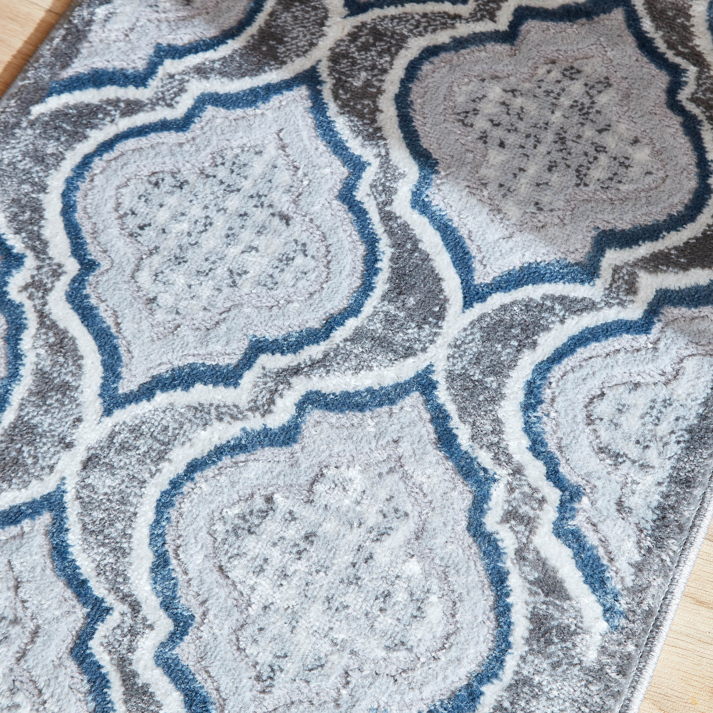 سجادة بولي بروبيلين مقاومة للبقع من مشاعل - 60x150 سم-hbxdecorandfurnishings-floorcoverings-rugs-image-3