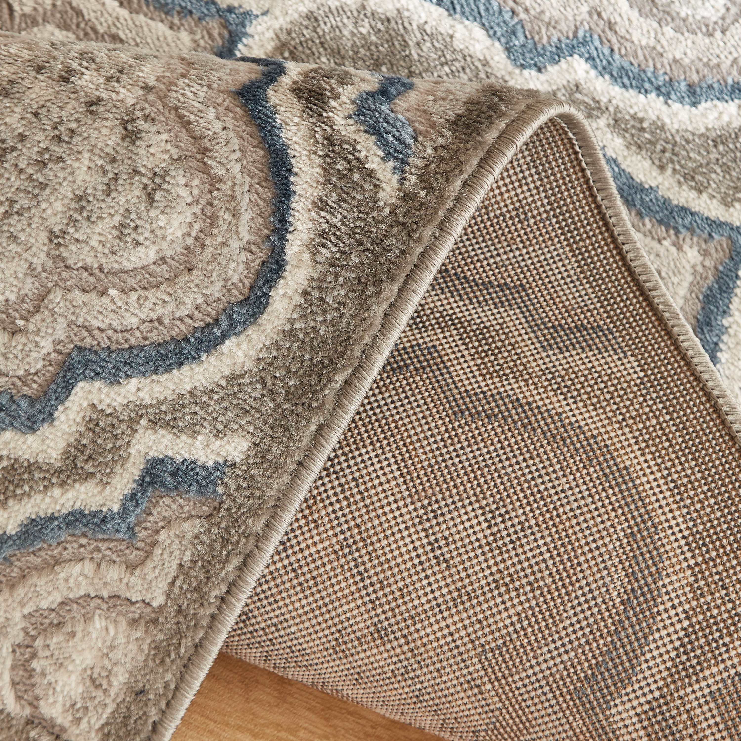 Mashael Aahil Stain Resistant Rug - 110x160 cm-hbxdecorandfurnishings-floorcoverings-rugs-image-4