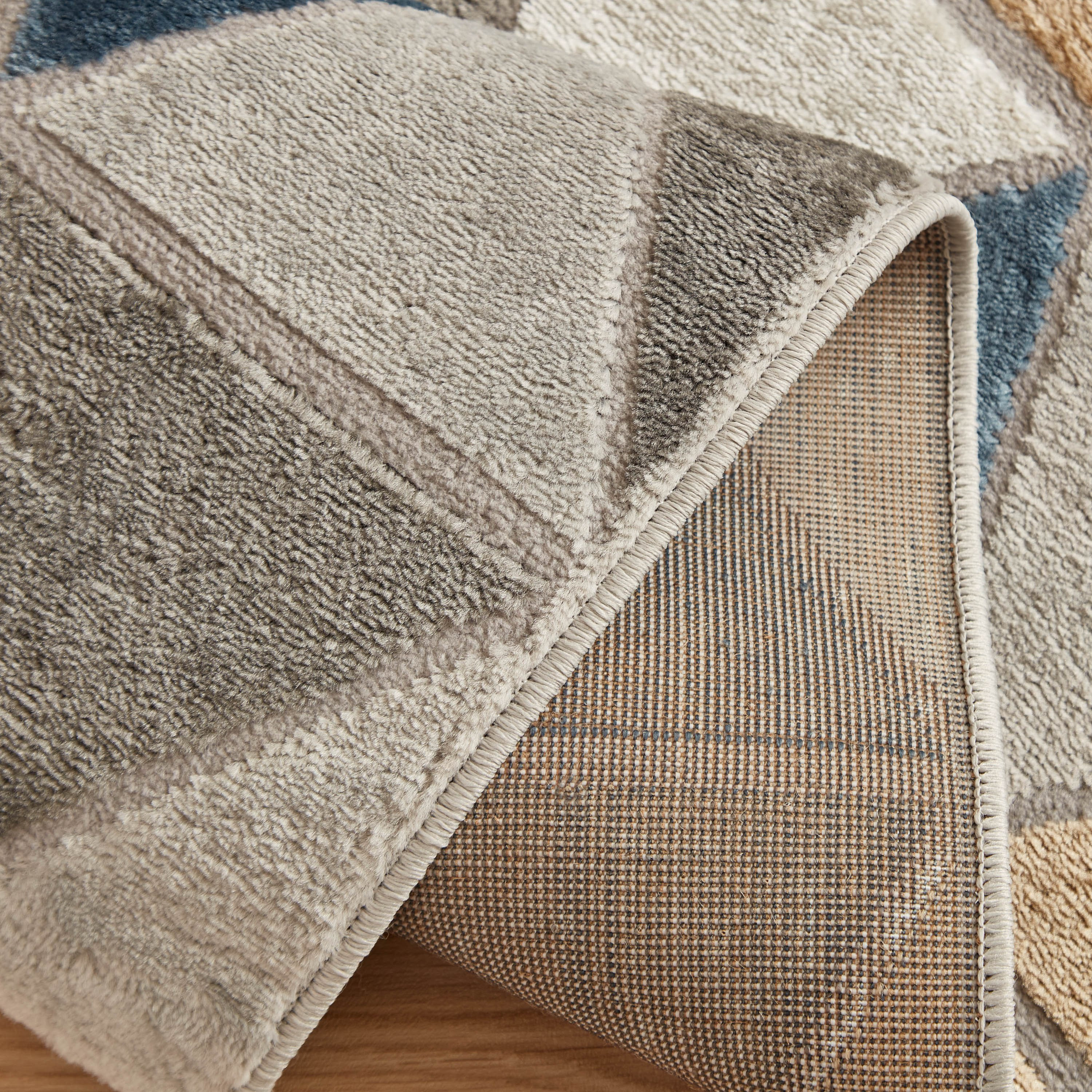 سجادة جيو مقاومة للبقع من مشاعل - 150x200 سم-hbxdecorandfurnishings-floorcoverings-rugs-image-4