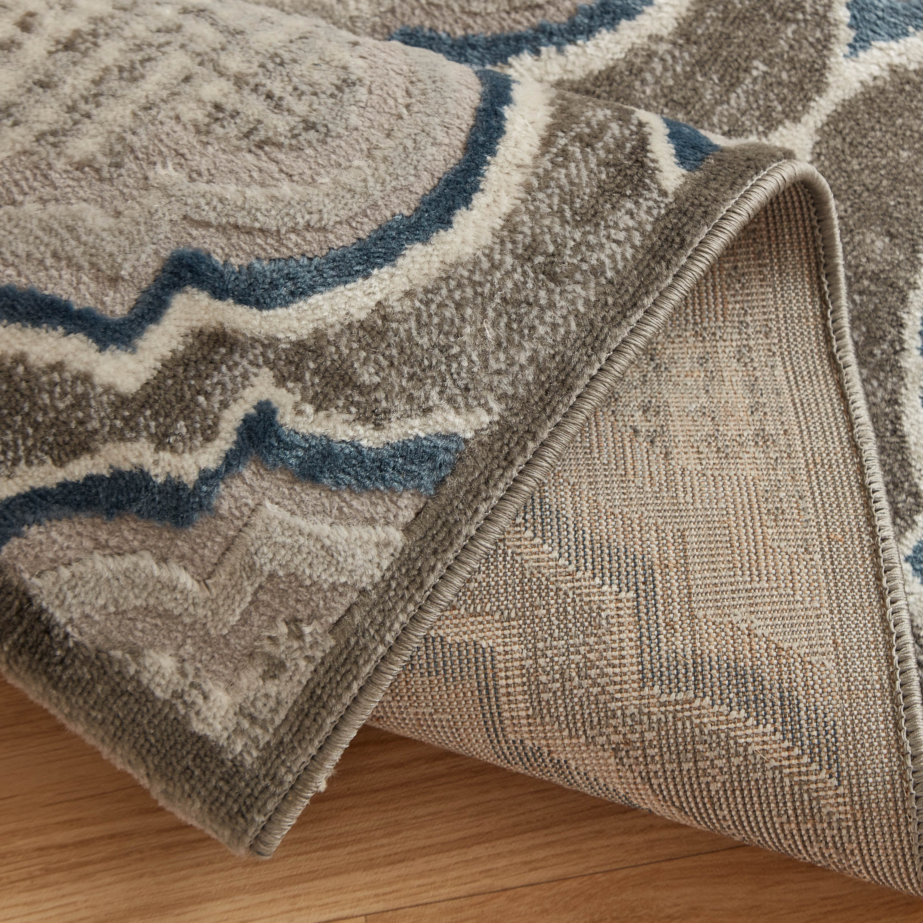 سجادة أحيل مقاومة للبقع من مشاعل - 150x200 سم-hbxdecorandfurnishings-floorcoverings-rugs-image-4