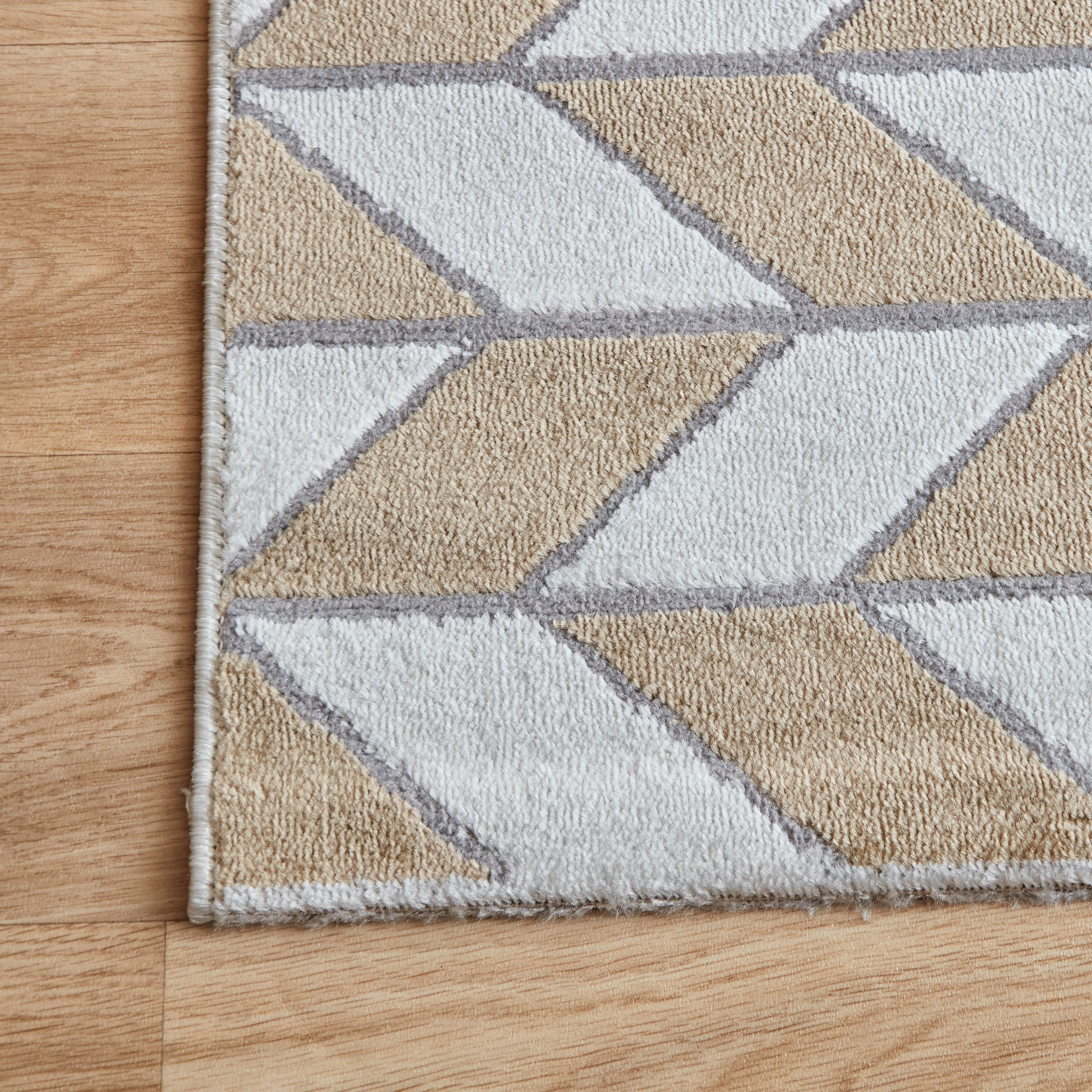 سجادة زيج زاج مقاومة للبقع من مشاعل - 60x150 سم-hbxdecorandfurnishings-floorcoverings-rugs-image-2