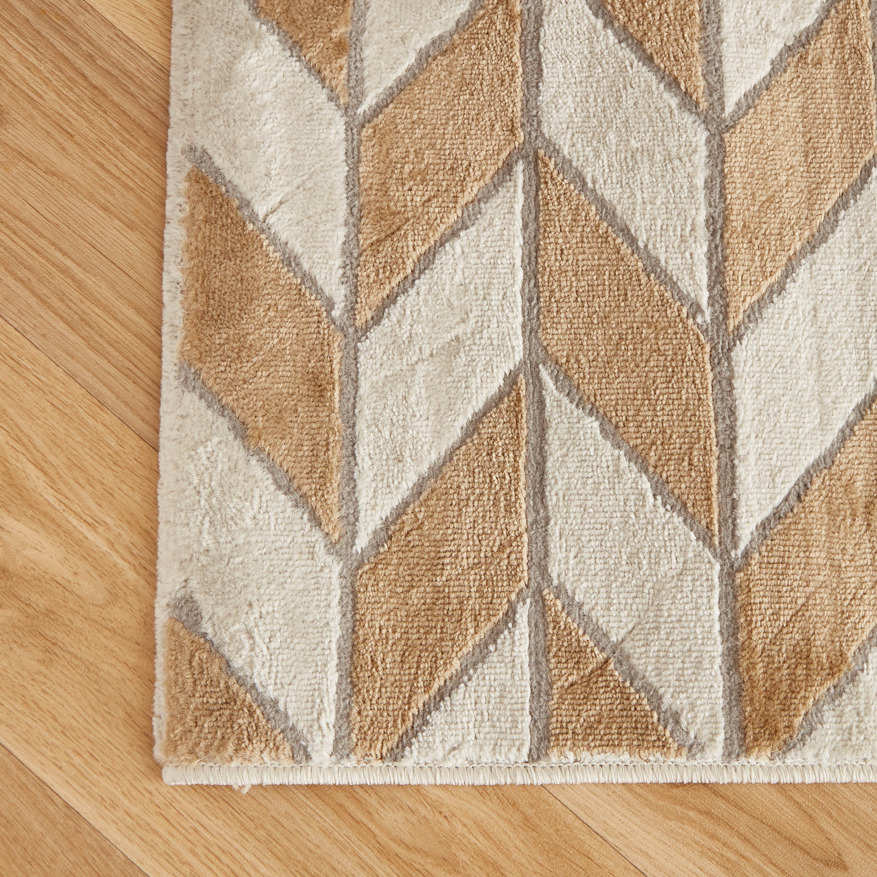 سجادة زجزاج مقاومة للبقع من مشاعل - 110x160 سم-hbxdecorandfurnishings-floorcoverings-rugs-image-2