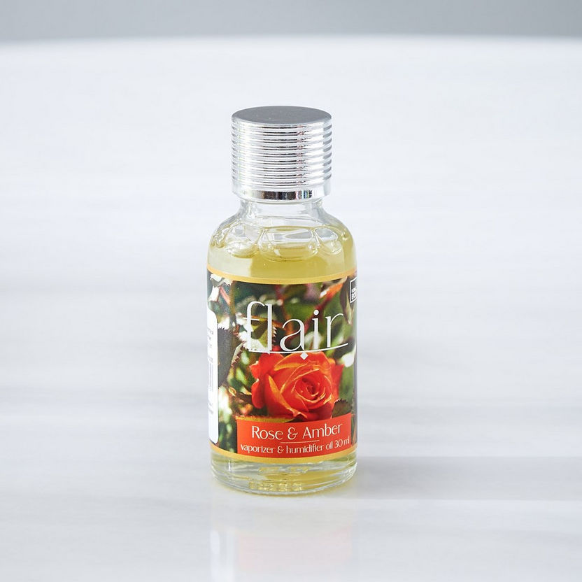 Flair Rose and Amber Aroma Oil - 30 ml-Potpouris and Fragrance Oils-image-0