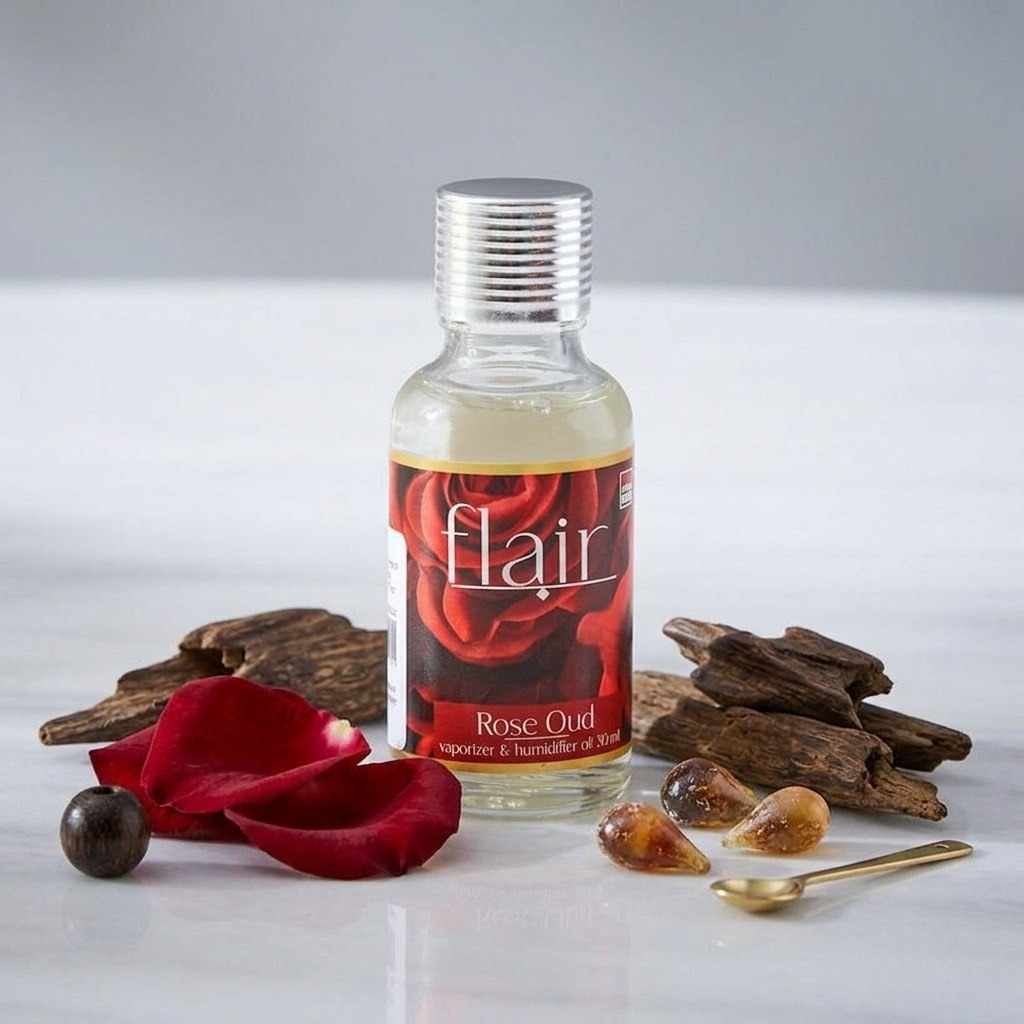 Flair Rose Oud Aroma Oil - 30 ml-hbxhomeware-hbxdecorandfurnishings-image-1