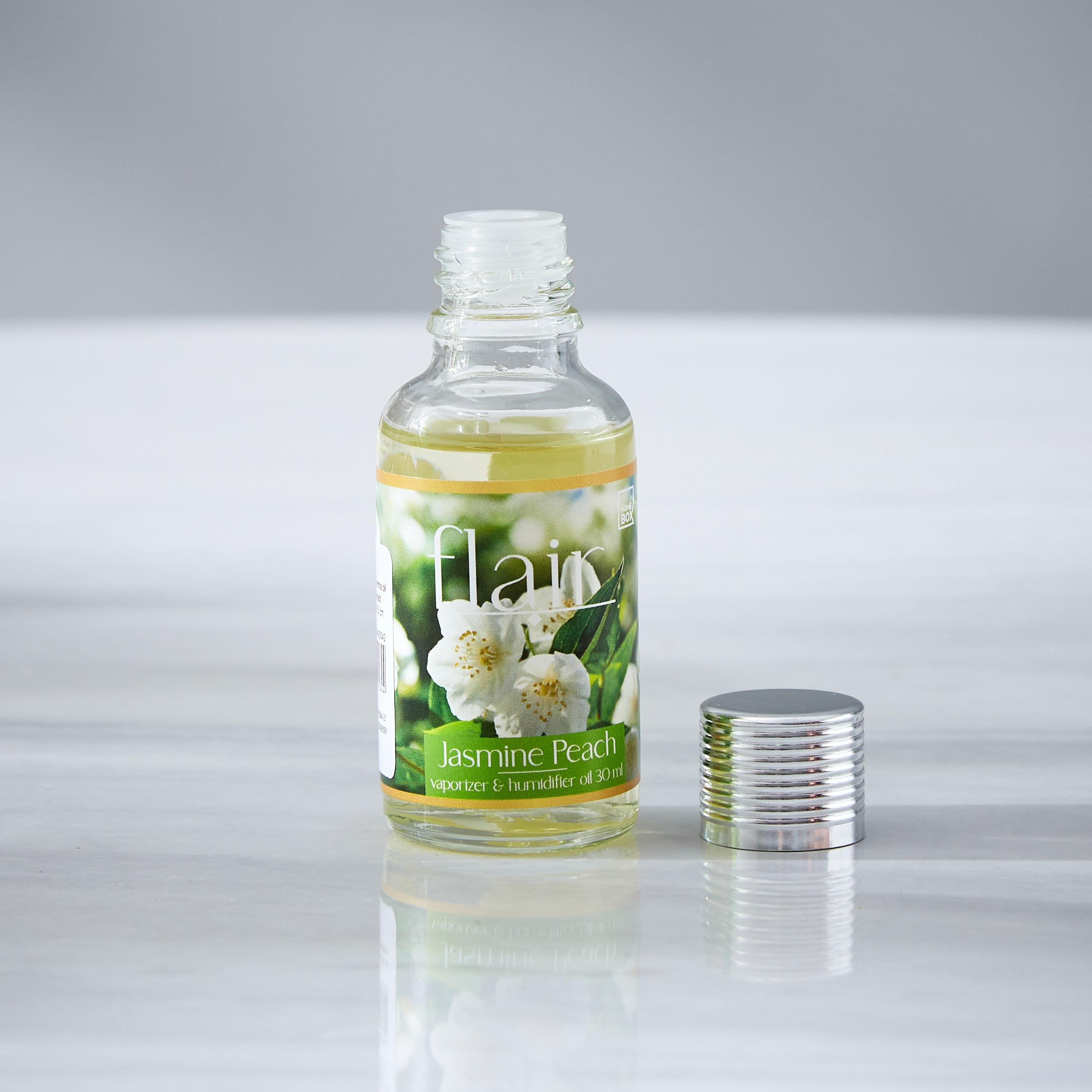 Flair Jasmine Peach Aroma Oil - 30 ml-hbxhomeware-hbxdecorandfurnishings-image-2