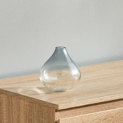 Ombre Tapered Glass Vase - 12.7x12.7 cm-Vases-image-0