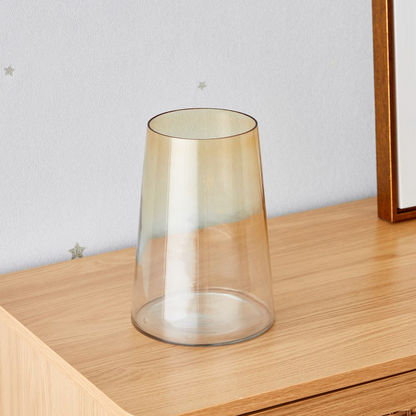 مزهرية زجاج صغيرة من أومبري - 14x20.5 سم