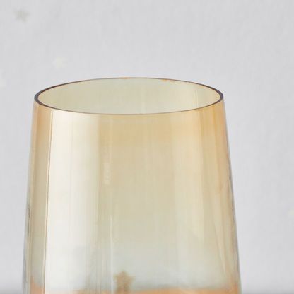 Ombre Small Tapered Glass Vase - 14x20.5 cm-Vases-image-2