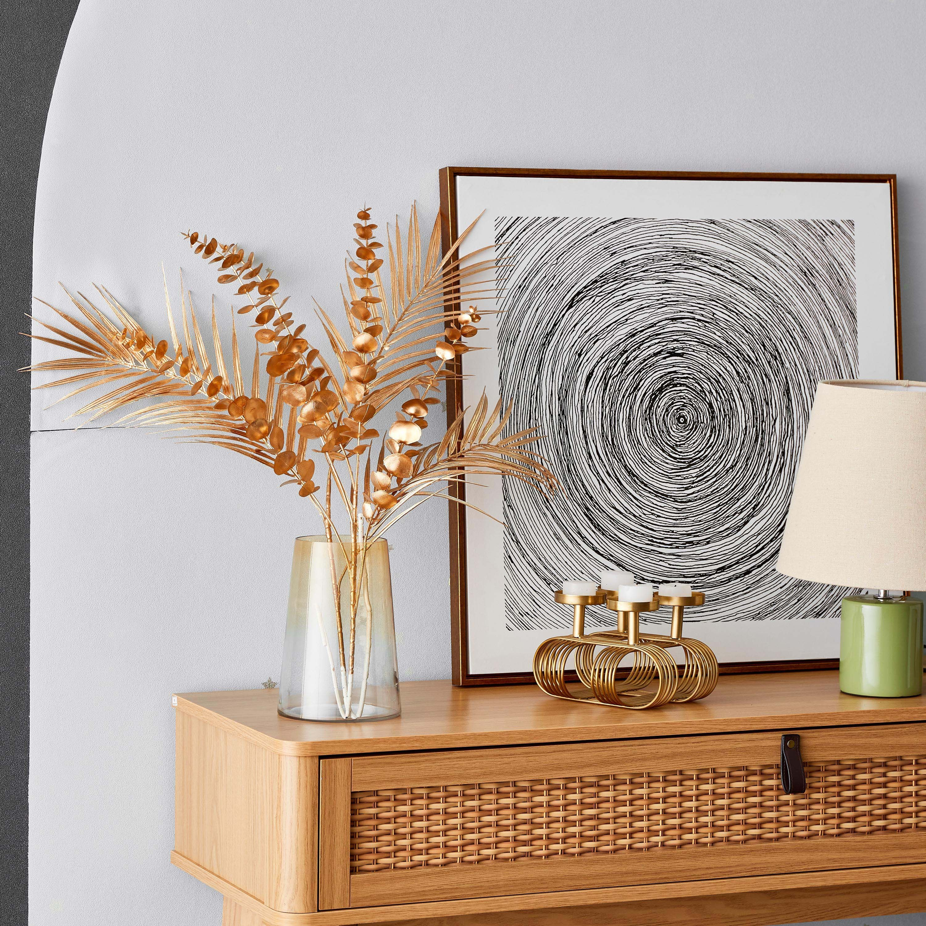 مزهرية زجاج صغيرة من أومبري - 14x20.5 سم-hbxbedroom-decorandaccessories-vases-image-5