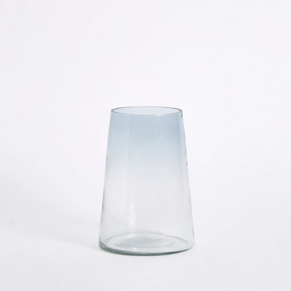 Ombre Small Tapered Glass Vase - 14x20.5 cm-Vases-image-5