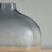 Ombre Round Glass Vase - 20.3x17.7 cm-Vases-thumbnail-3