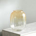 Ombre Big Fluted Glass Vase - 16.5x25.4 cm-Vases-thumbnail-0
