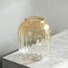 Ombre Big Fluted Glass Vase - 16.5x25.4 cm-Vases-thumbnail-1