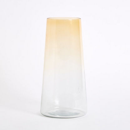 Ombre Big Tapered Glass Vase - 13.9x30.4 cm