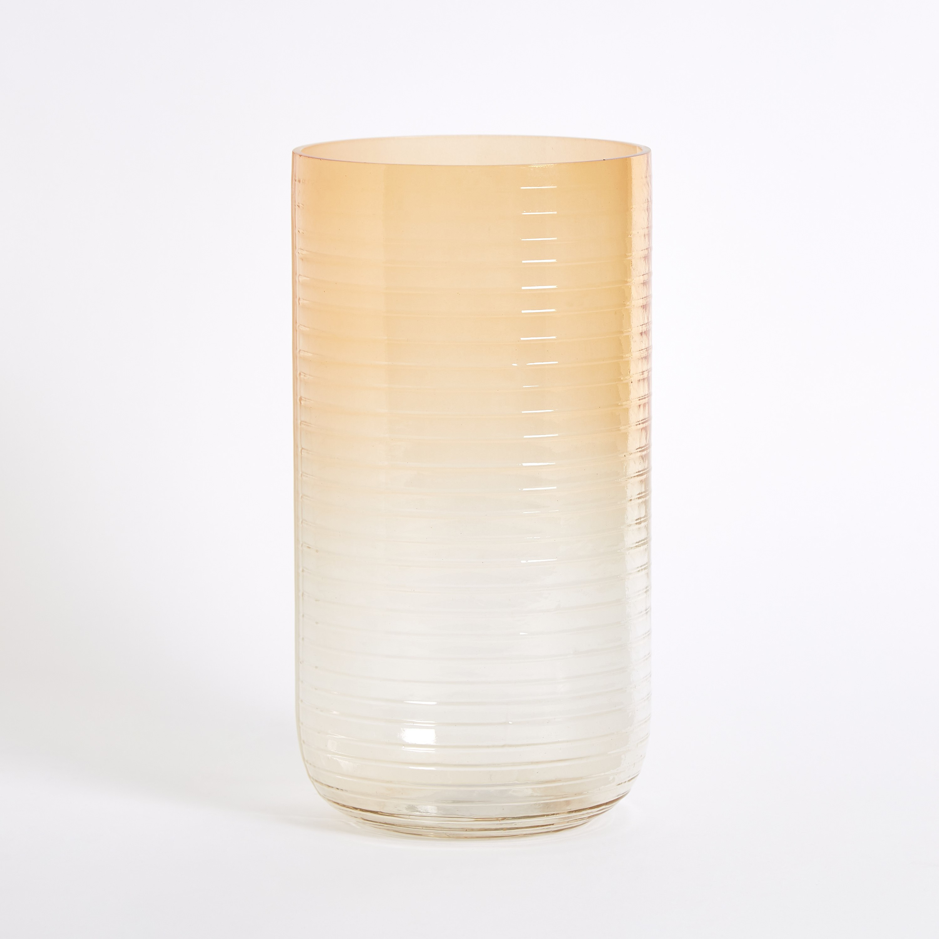 مزهرية زجاج كبيرة مضلّعة من أومبيري - 14.9x28.9 سم-hbxbedroom-decorandaccessories-vases-image-6