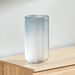 Ombre Ribbed Big Glass Vase - 14.9x28.9 cm-Vases-thumbnail-0