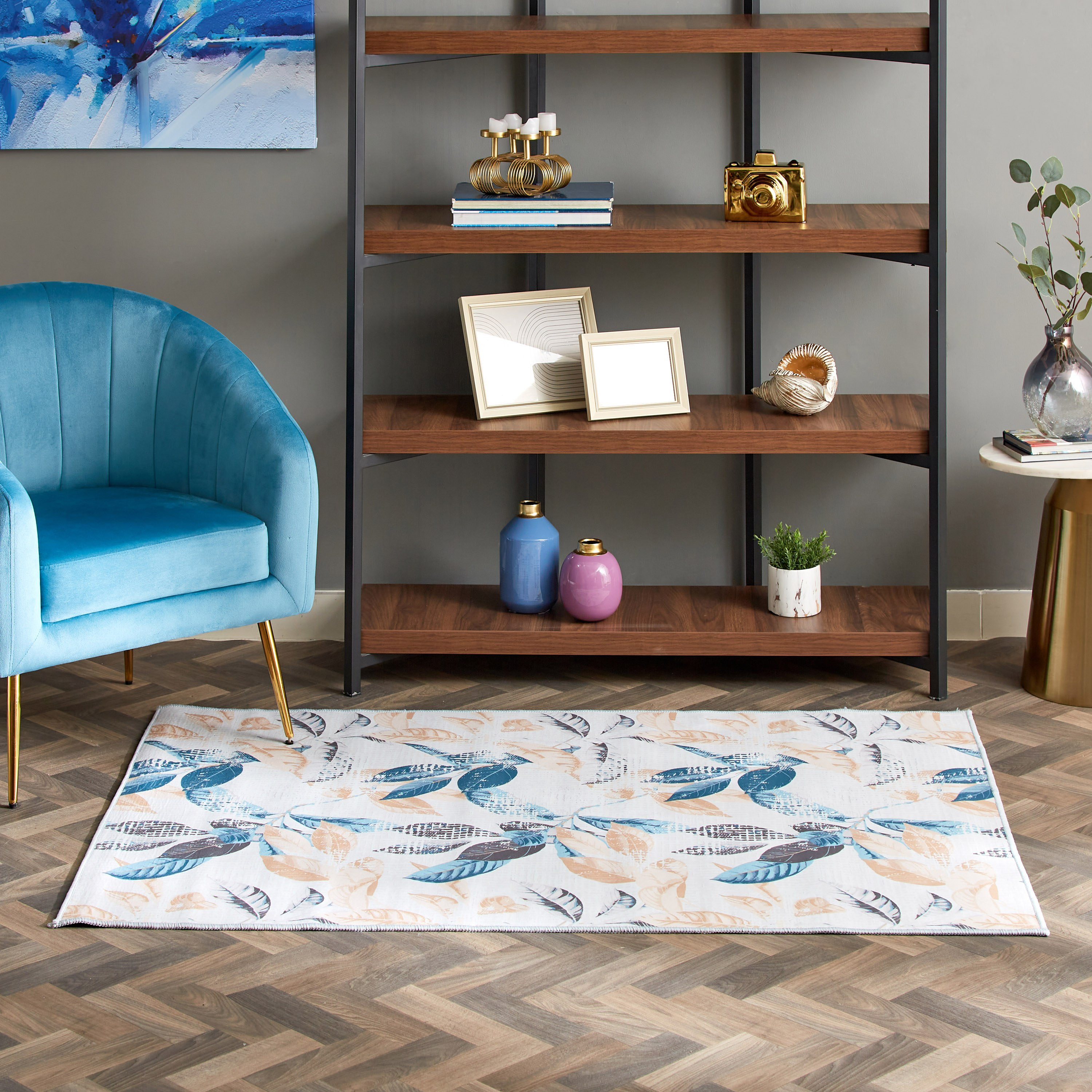 Atlanta Catlin Printed Rug - 110x160 cm-hbxdecorandfurnishings-floorcoverings-rugs-image-4