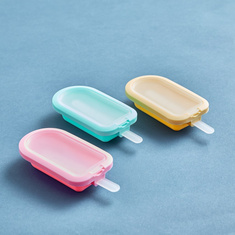 Trendy 3-Piece Silicone Ice Cream Popsicle Mould Set