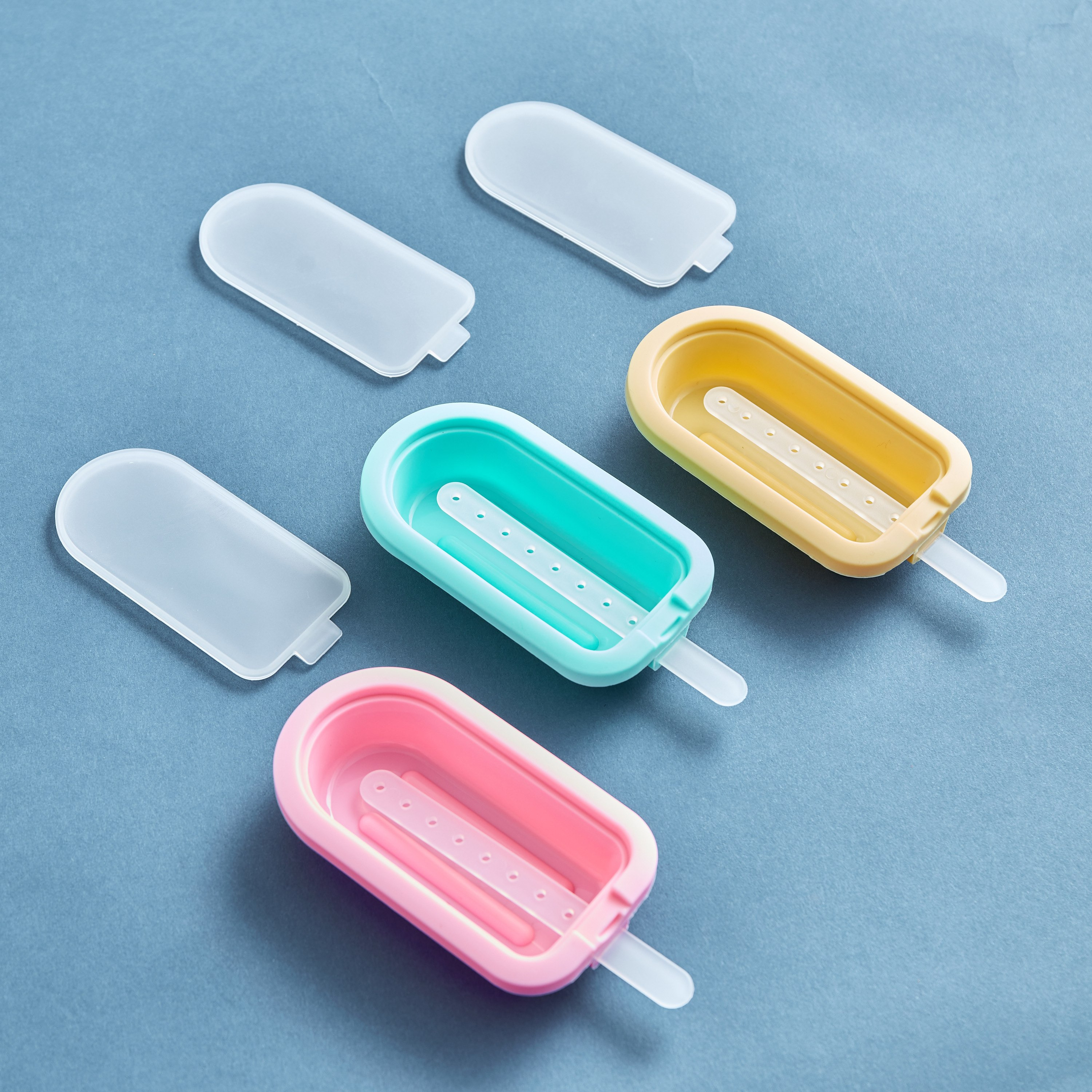 Trendy 3-Piece Silicone Ice Cream Popsicle Mould Set-hbxkitchen-kitchenware-kitchenaccessories-image-2