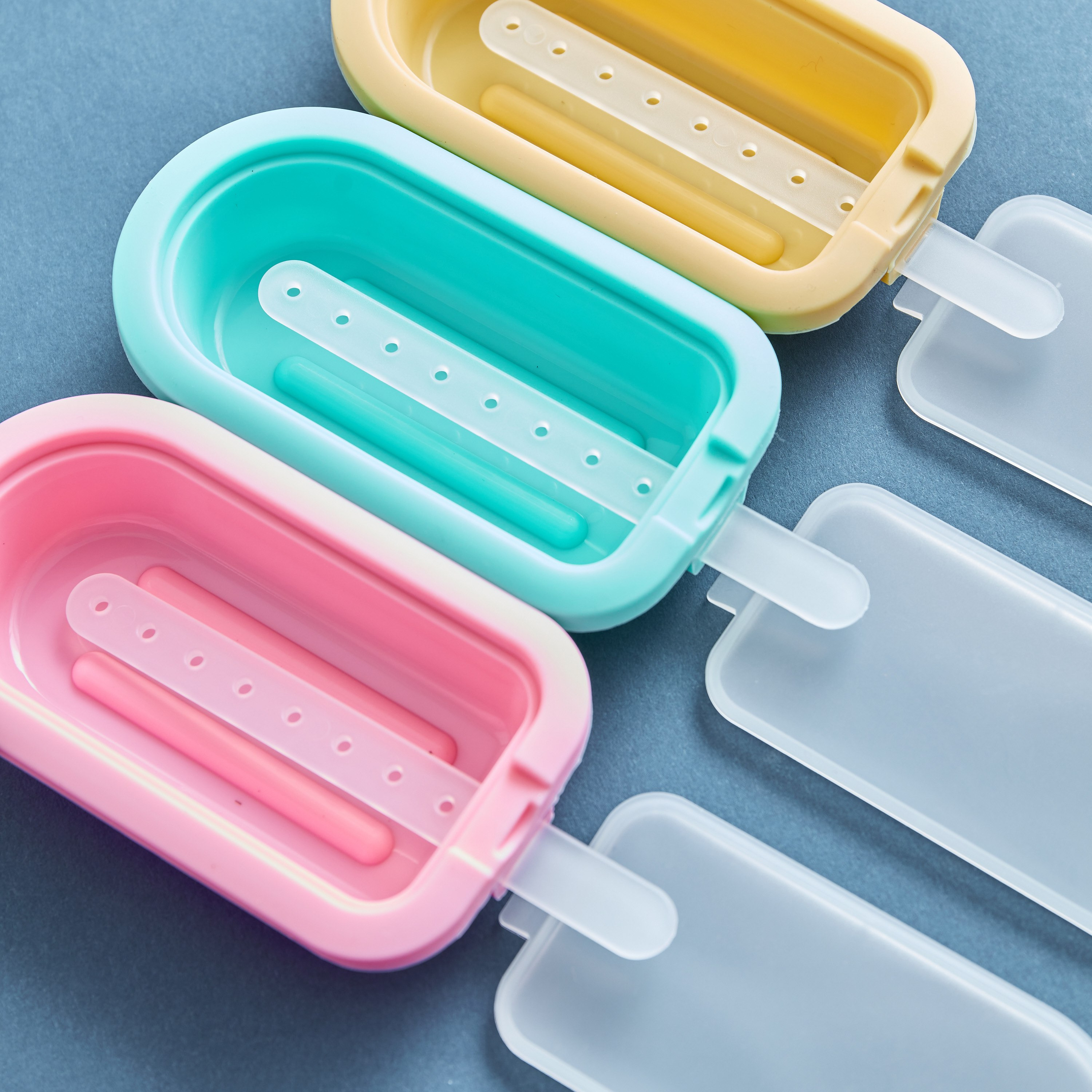 Trendy 3-Piece Silicone Ice Cream Popsicle Mould Set-hbxkitchen-kitchenware-kitchenaccessories-image-3