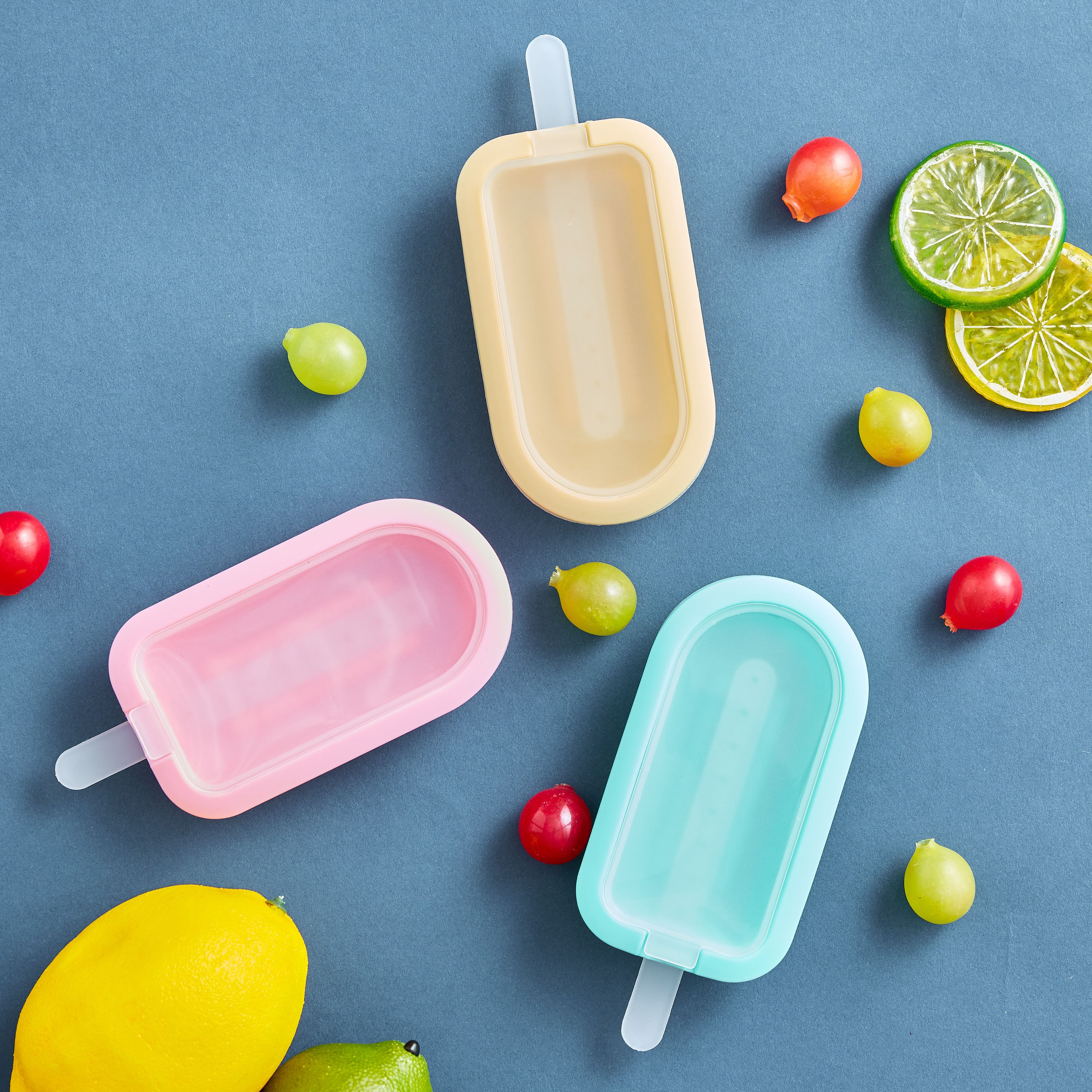 Trendy 3-Piece Silicone Ice Cream Popsicle Mould Set-hbxkitchen-kitchenware-kitchenaccessories-image-5