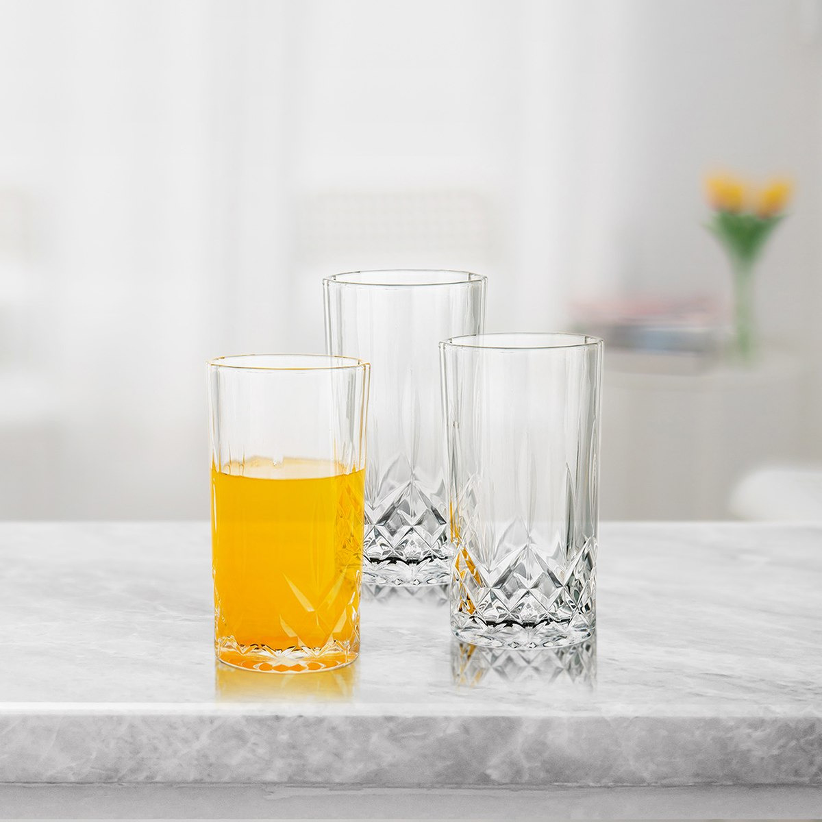 طقم كاسات طويلة 3 قطع من تريندي - 325 مل-hbxhomeware-hbxkitchen-image-1