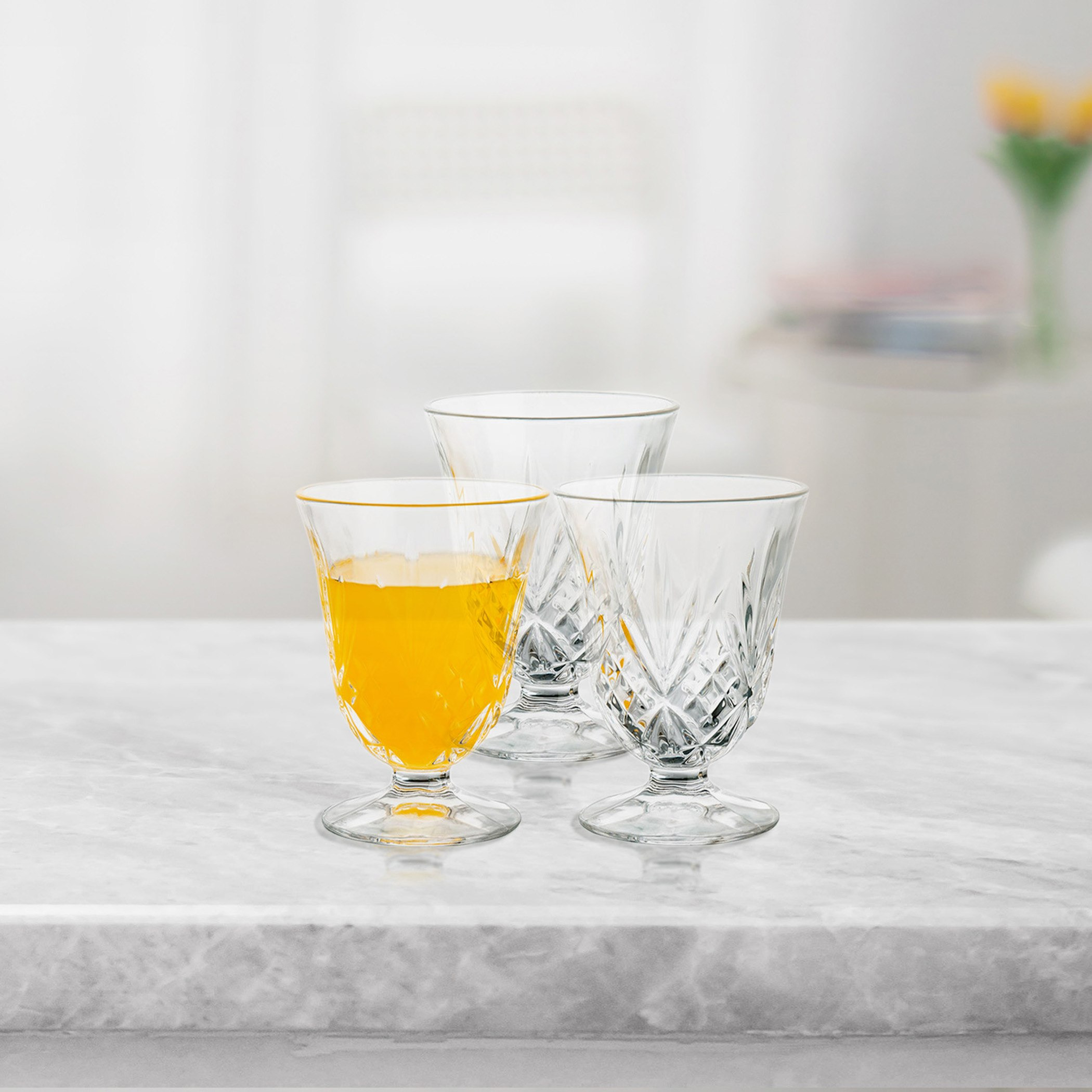 طقم كاسات عصير 3 قطع من تريندي - 230 مل-hbxhomeware-hbxkitchen-image-1