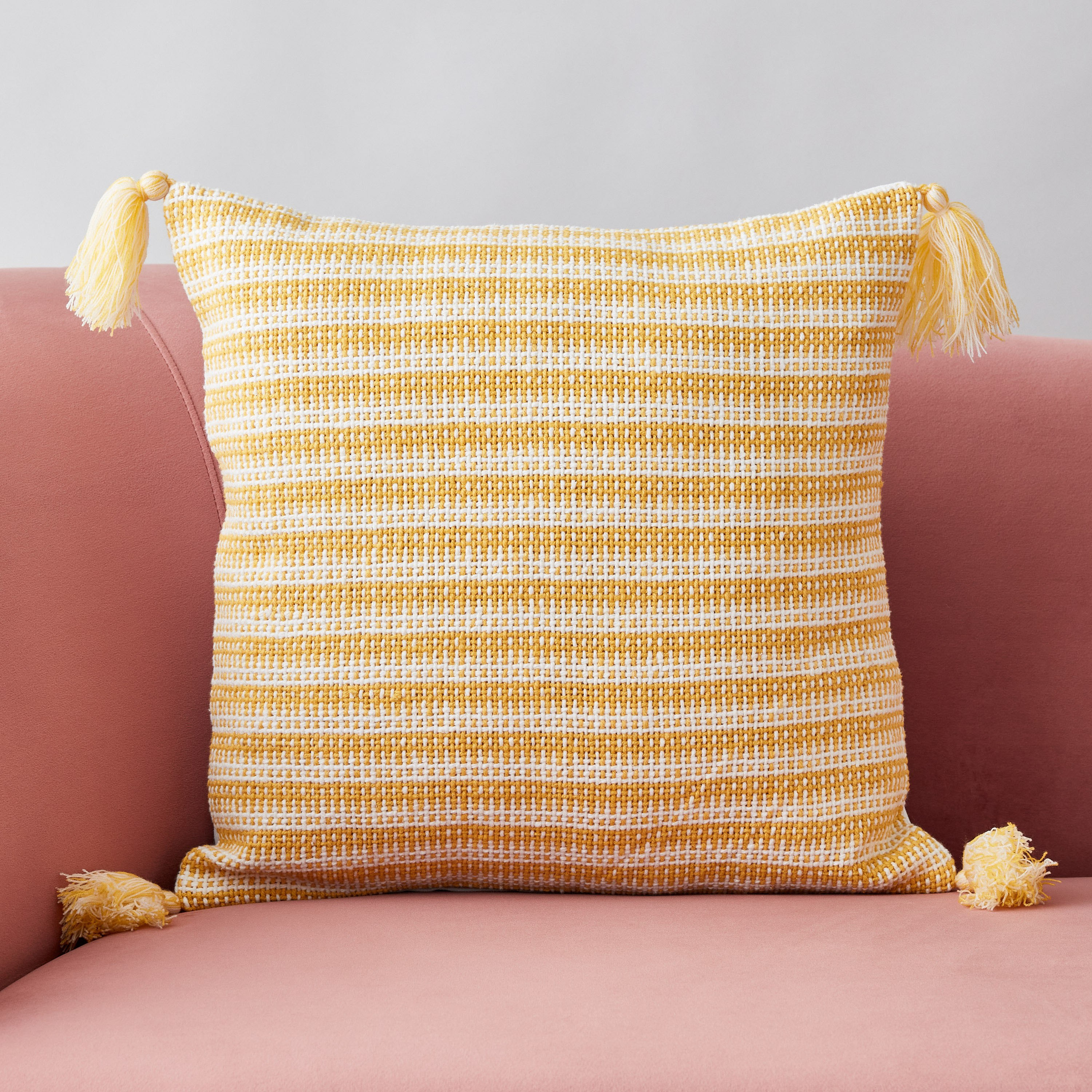 غطاء وسادة منسوج يدويًا من صني ستيت جوردي - 45x45 سم-hbxhomeware-cushionsandcovers-cushioncovers-image-1