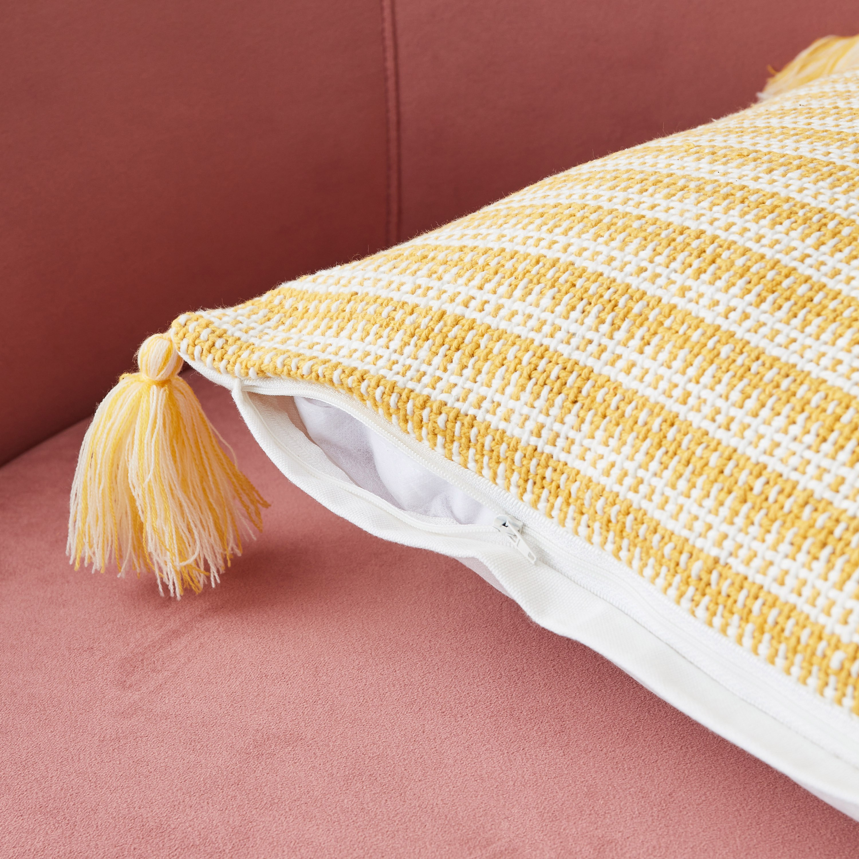 غطاء وسادة منسوج يدويًا من صني ستيت جوردي - 45x45 سم-hbxhomeware-cushionsandcovers-cushioncovers-image-4