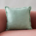Freya Slub Solid Cushion Cover with Fringe - 45x45 cm-Cushion Covers-thumbnail-0