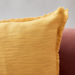 Freya Slub Solid Cushion Cover with Fringe - 45x45 cm-Cushion Covers-thumbnail-2